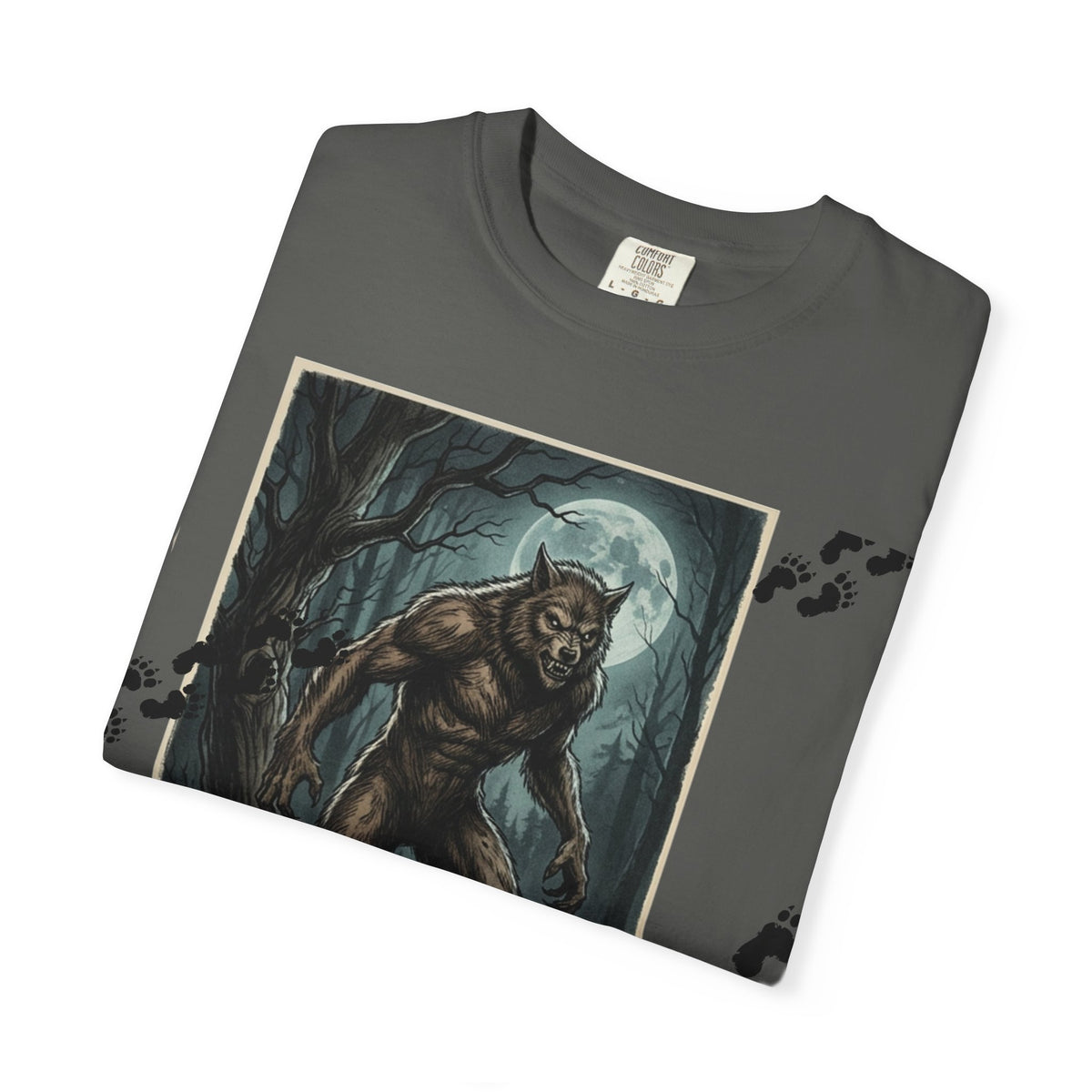 Werewolf Graphic T-Shirt — AllAbout80s.com Retro Horror Tee