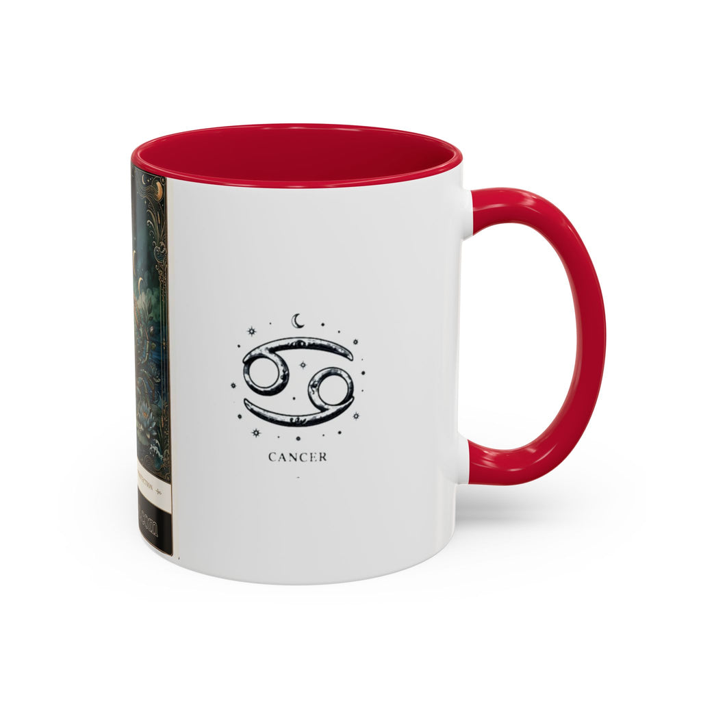 Cancer Zodiac Mug — Minimal Astrological Coffee Cup (11oz/15oz)