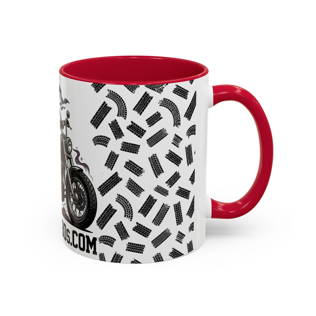 Witch Biker Mug – Motorcycle Witch Coffee Cup (11oz/15oz)