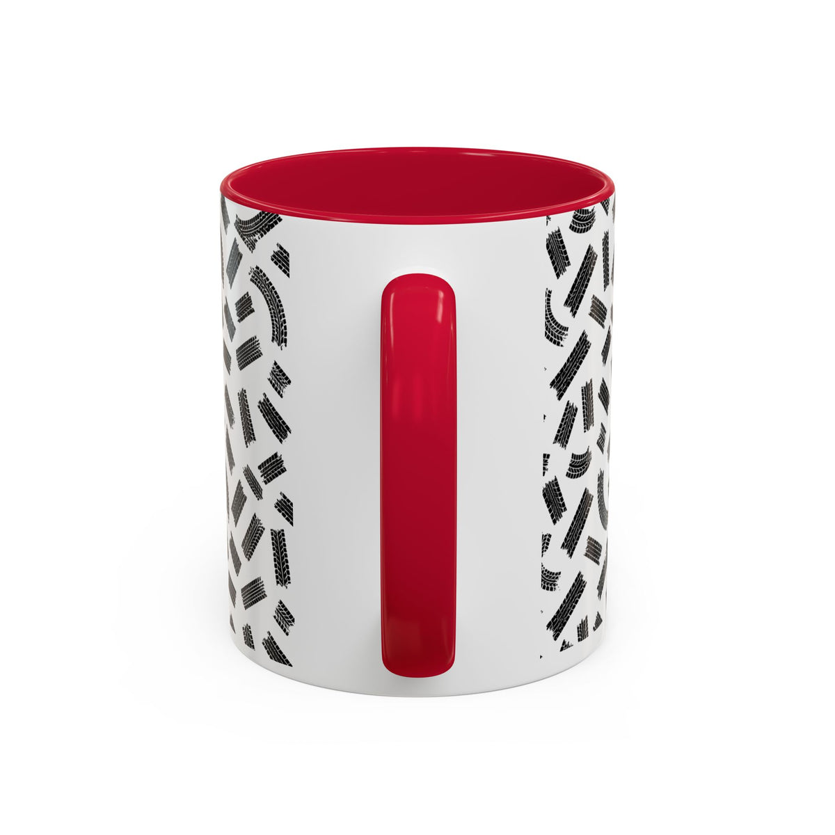 Witch Motorcycle Mug — Red-Haired Biker Witch Ceramic Coffee Cup