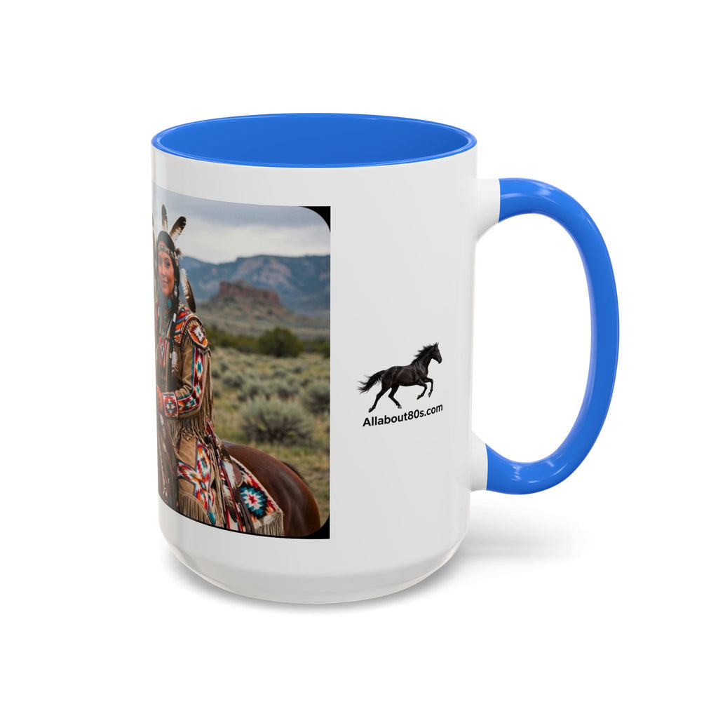 Native American Couple Photo Coffee Mug (11oz/15oz)