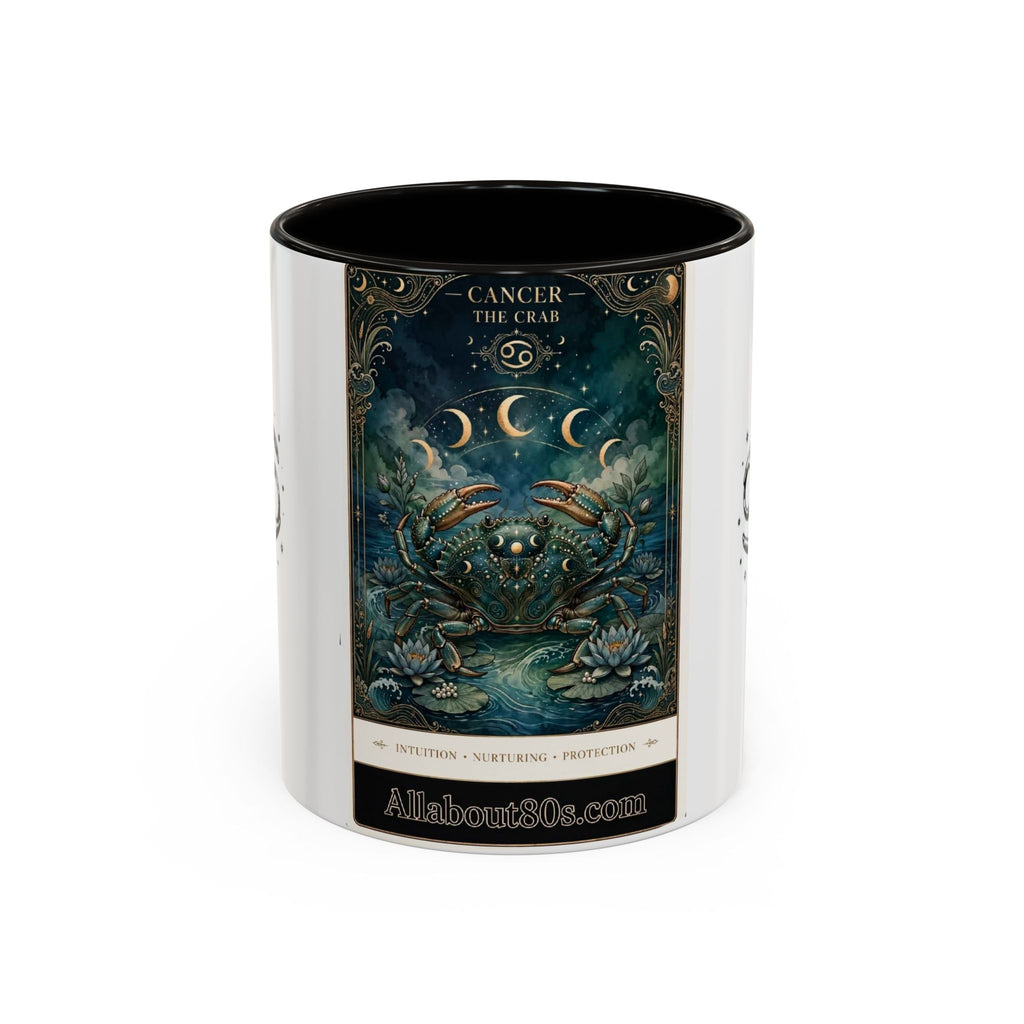 Cancer Zodiac Mug — Minimal Astrological Coffee Cup (11oz/15oz)