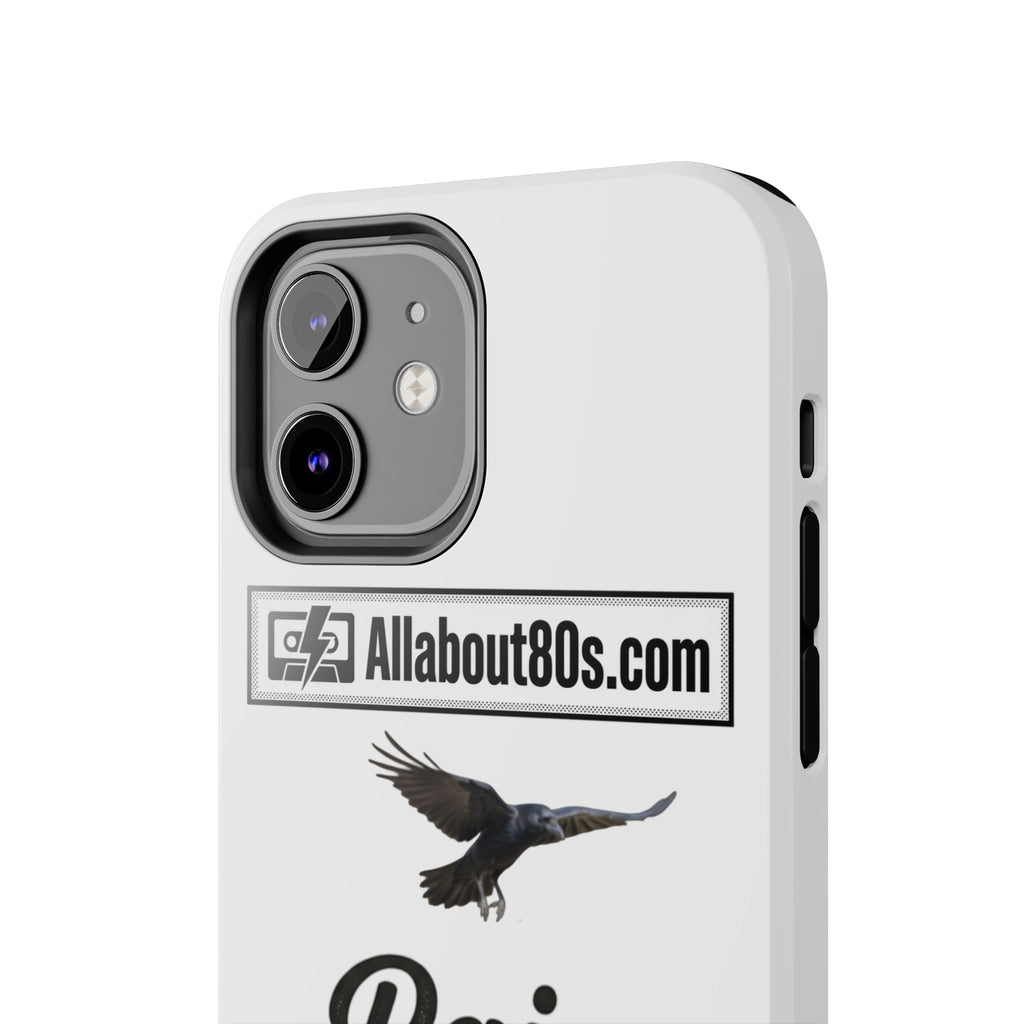 Tough Phone Case — "Rain Fades. Memories Don't" Raven Phone Cover, Protective iPhone Case
