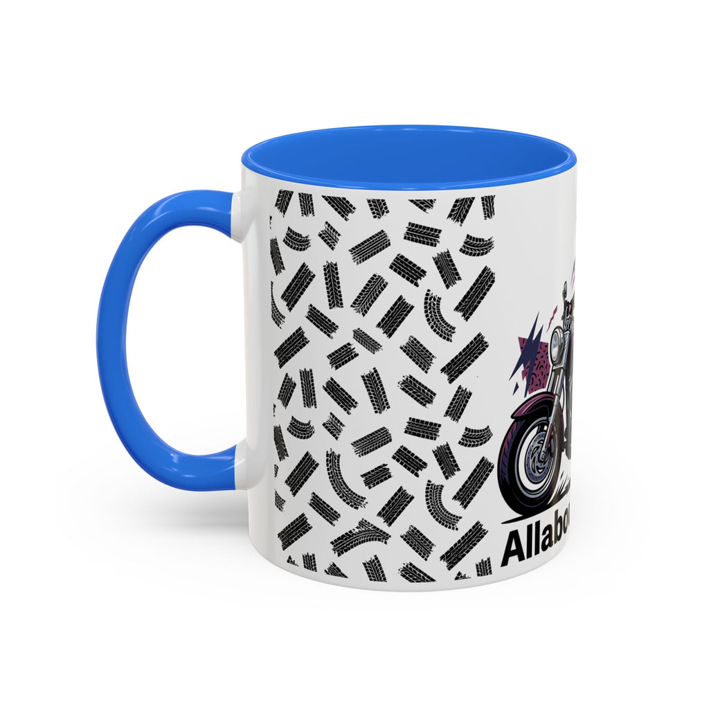 Witch Rider Coffee Mug — Halloween Motorcycle Witch 11oz/15oz