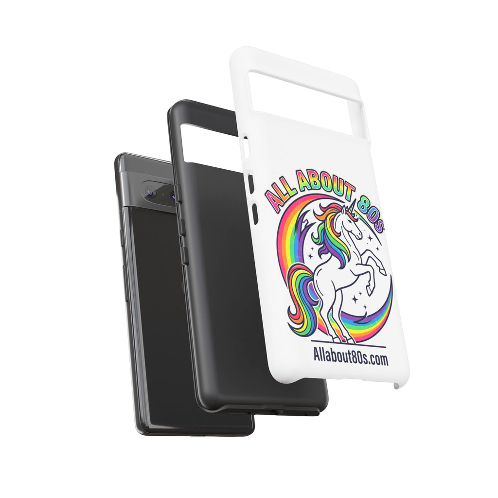 All About 80s Rainbow Unicorn Phone Case