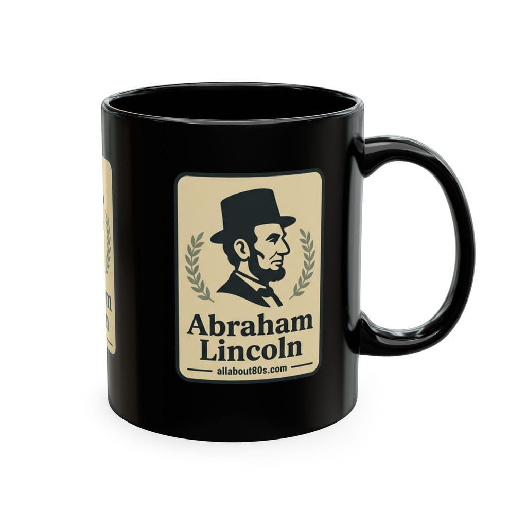 Abraham Lincoln Ceramic Mug – Vintage Portrait Political History Coffee Cup