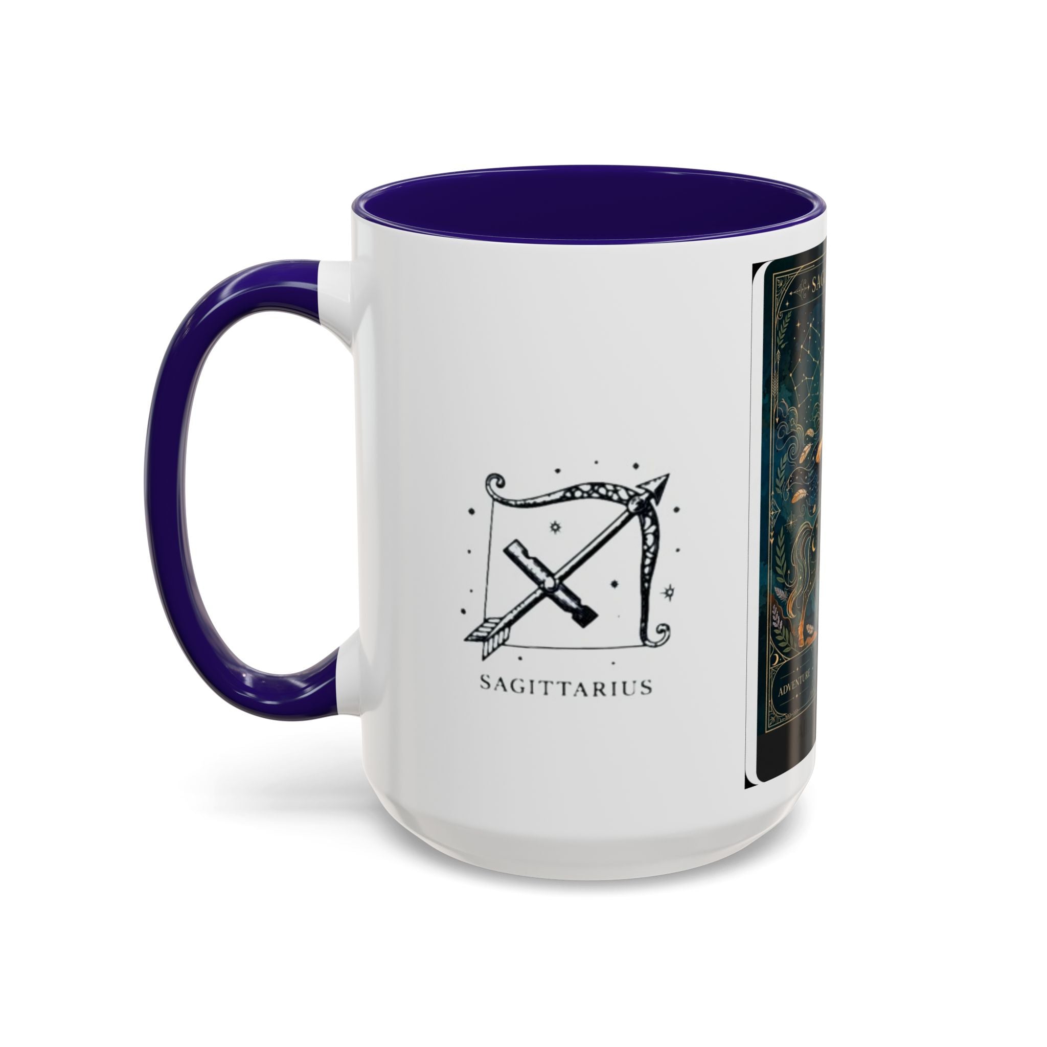 Sagittarius Constellation Coffee Mug — Zodiac Archer Astrology 11oz/15oz