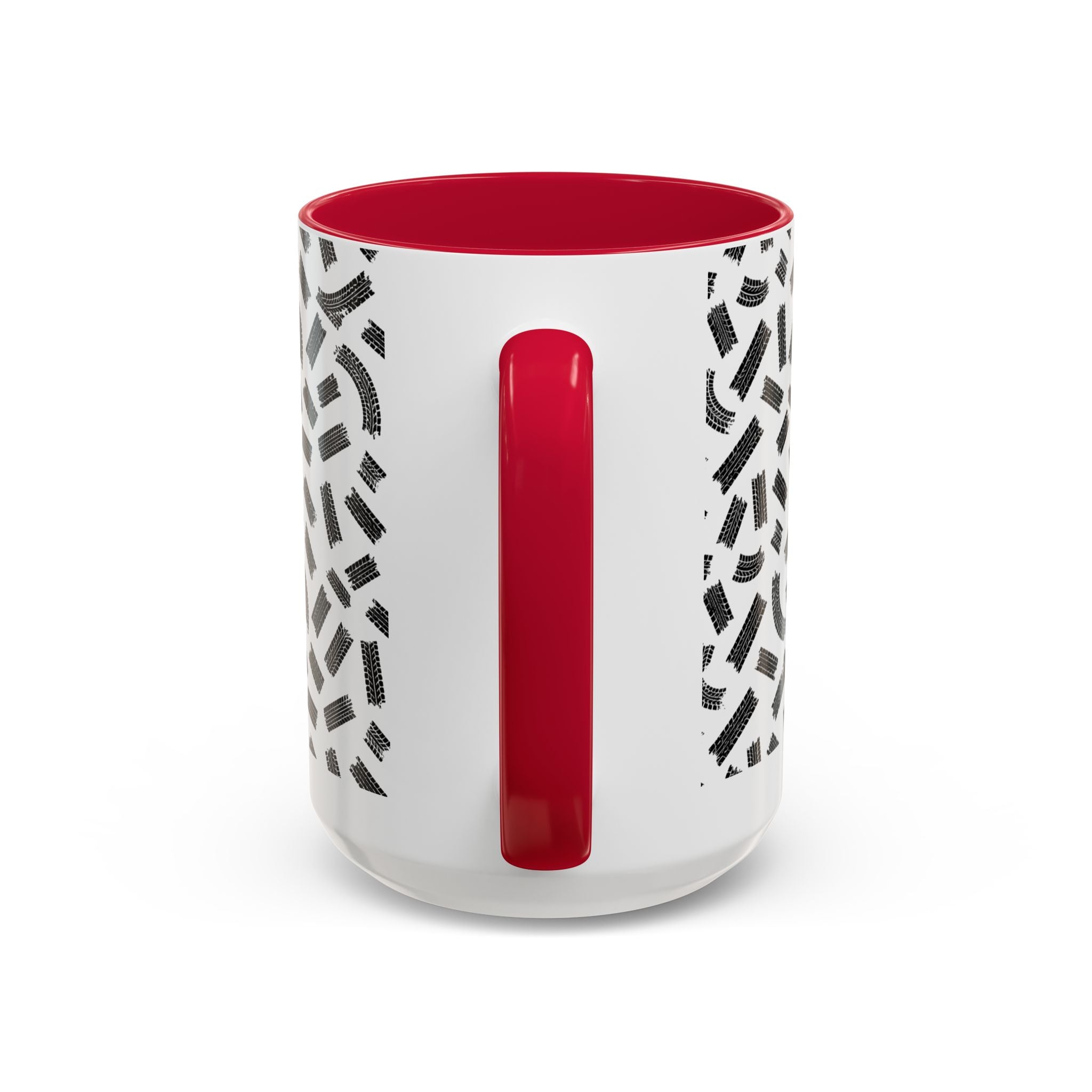 Witch Motorcycle Mug — Red-Haired Biker Witch Ceramic Coffee Cup