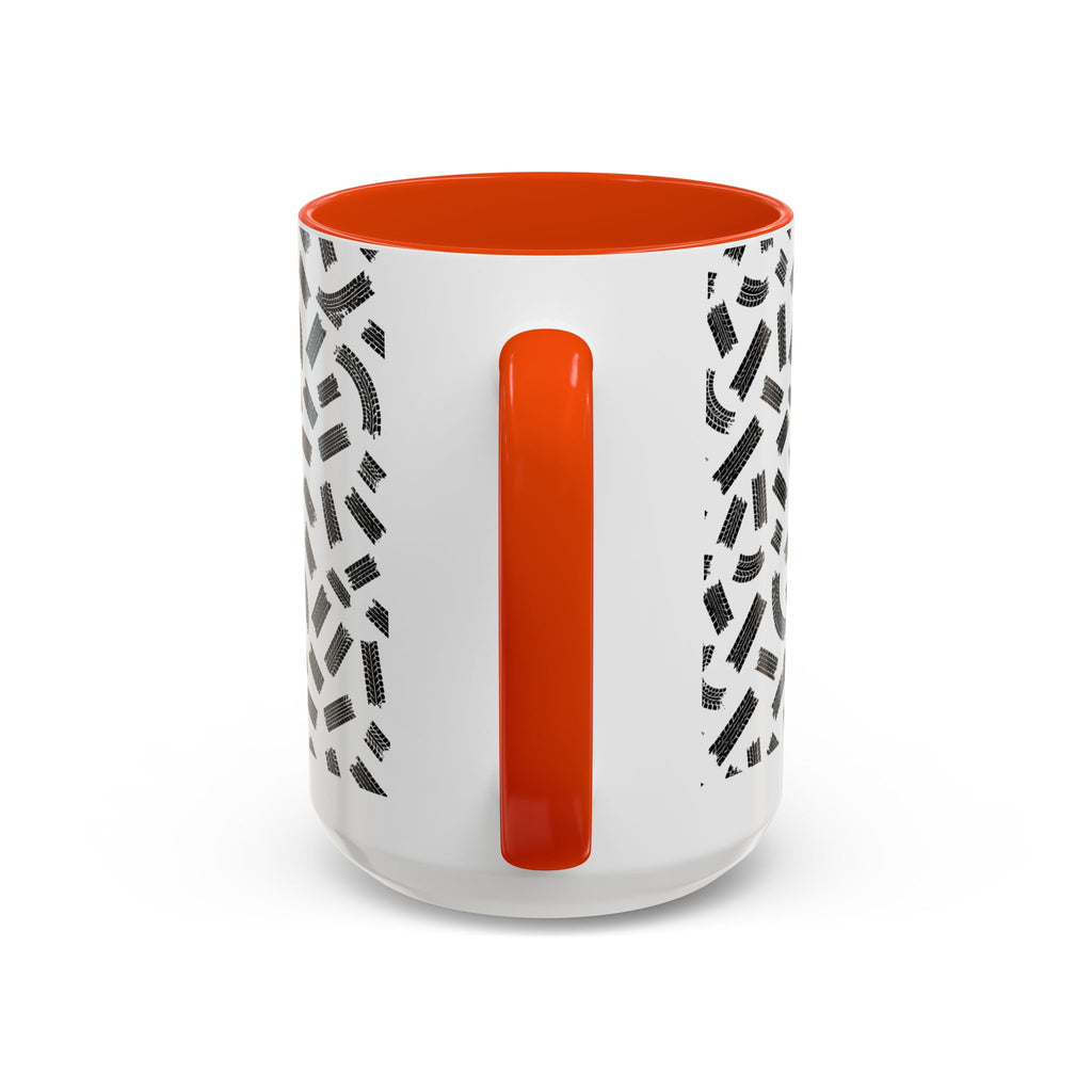 Witch Motorcycle Mug — Red-Haired Biker Witch Ceramic Coffee Cup