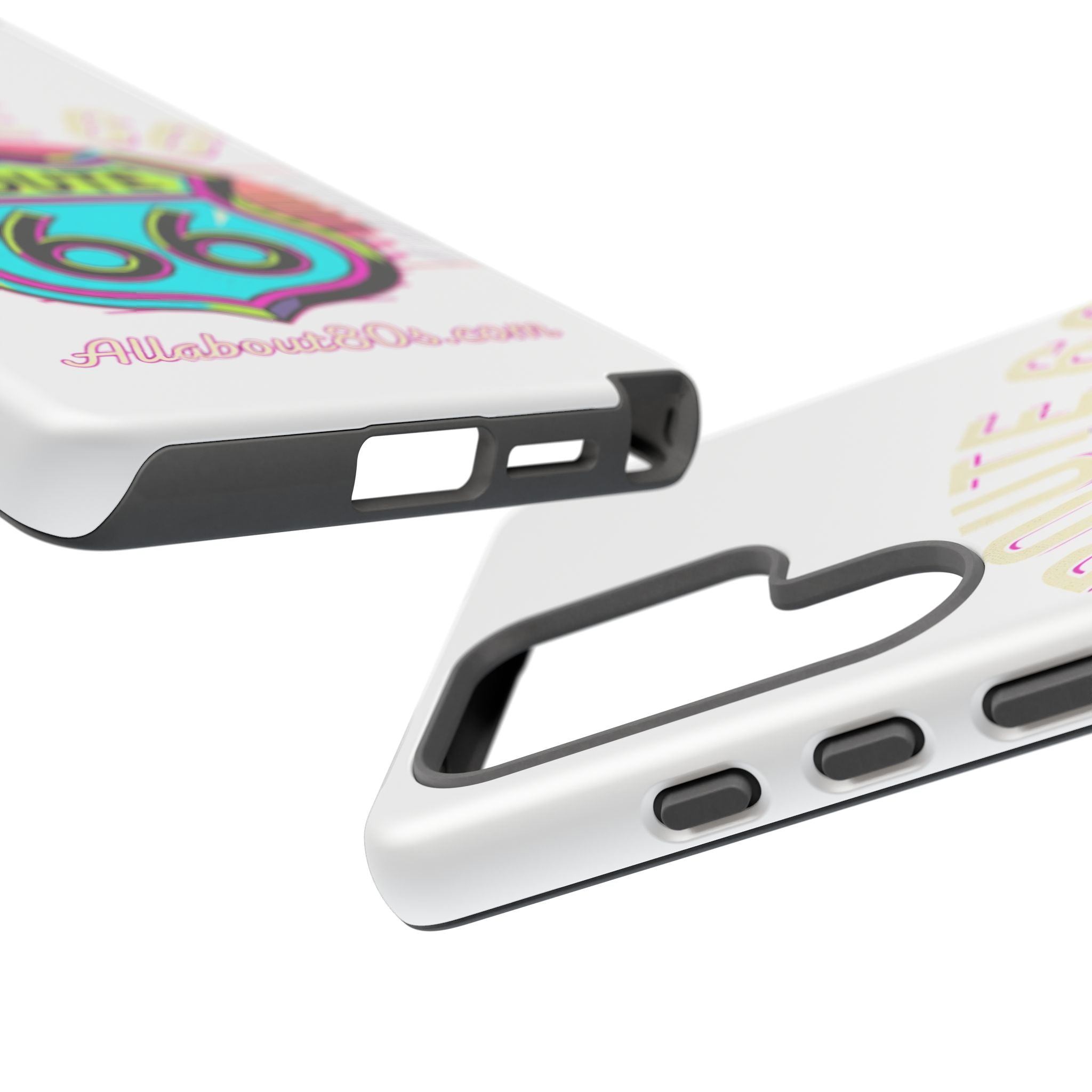 Route 66 Neon Phone Case — Retro Road Trip iPhone Cover