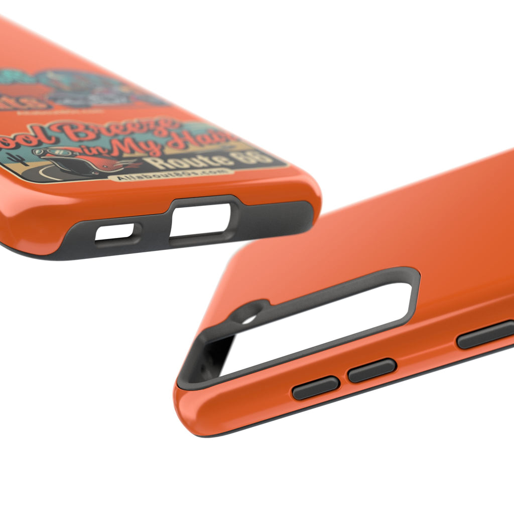 Route 66 'Cool Breeze in My Hair' Tough Phone Case