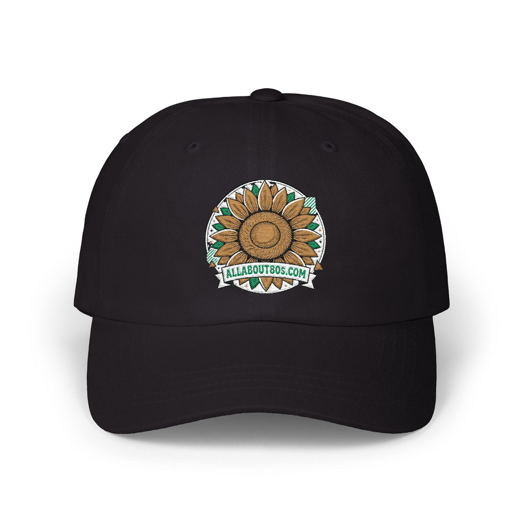 Sunflower Vintage Dad Cap — "Always Be Kind" Embroidered Baseball Hat