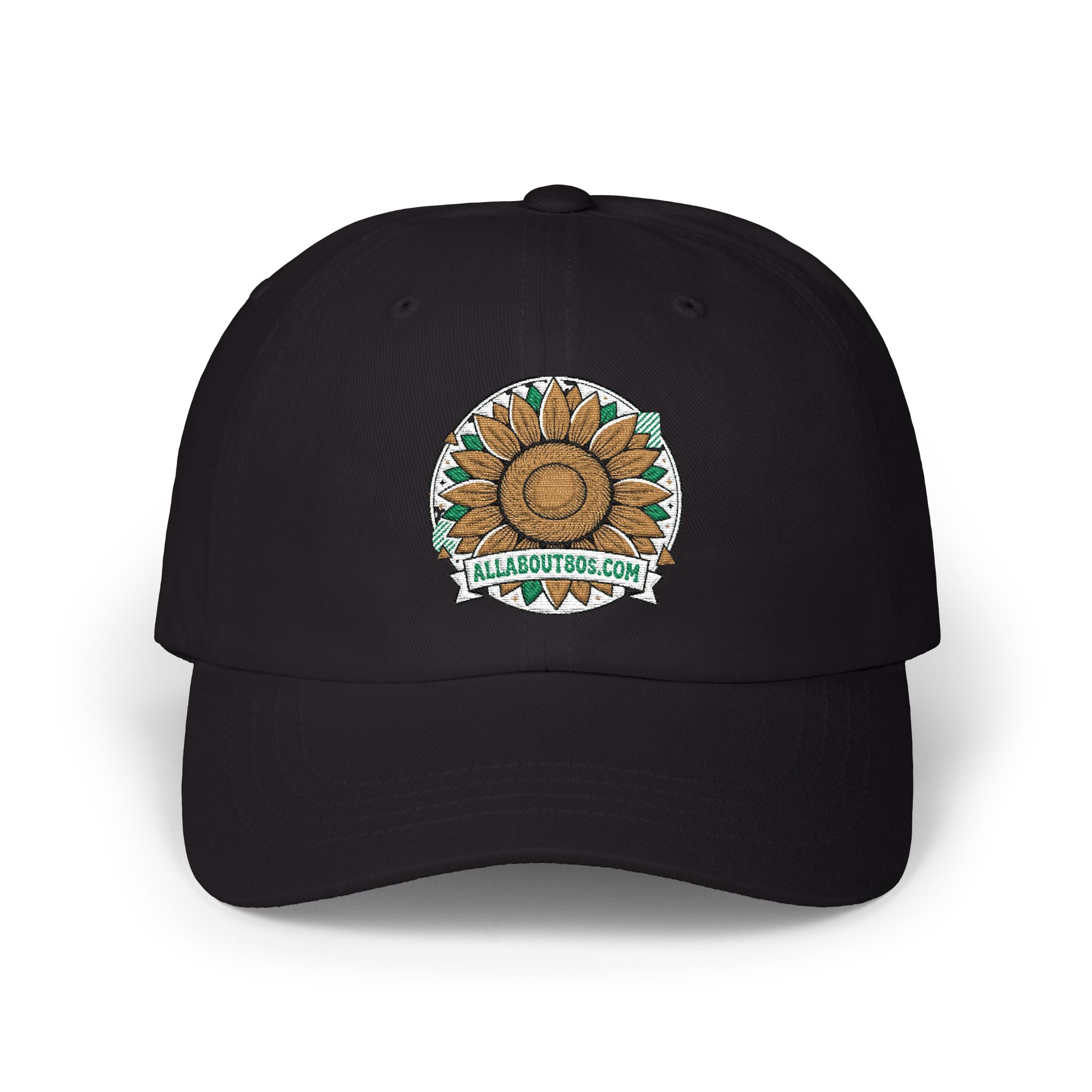 Sunflower Vintage Dad Cap — "Always Be Kind" Embroidered Baseball Hat