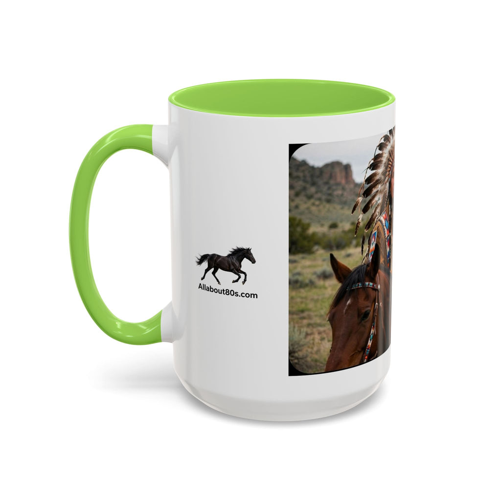 Native American Couple Photo Coffee Mug (11oz/15oz)