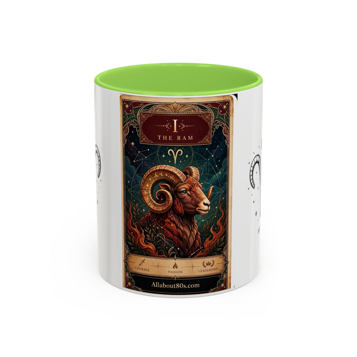 Aries Zodiac Ram Mug — Astrological Coffee Cup (11oz & 15oz)