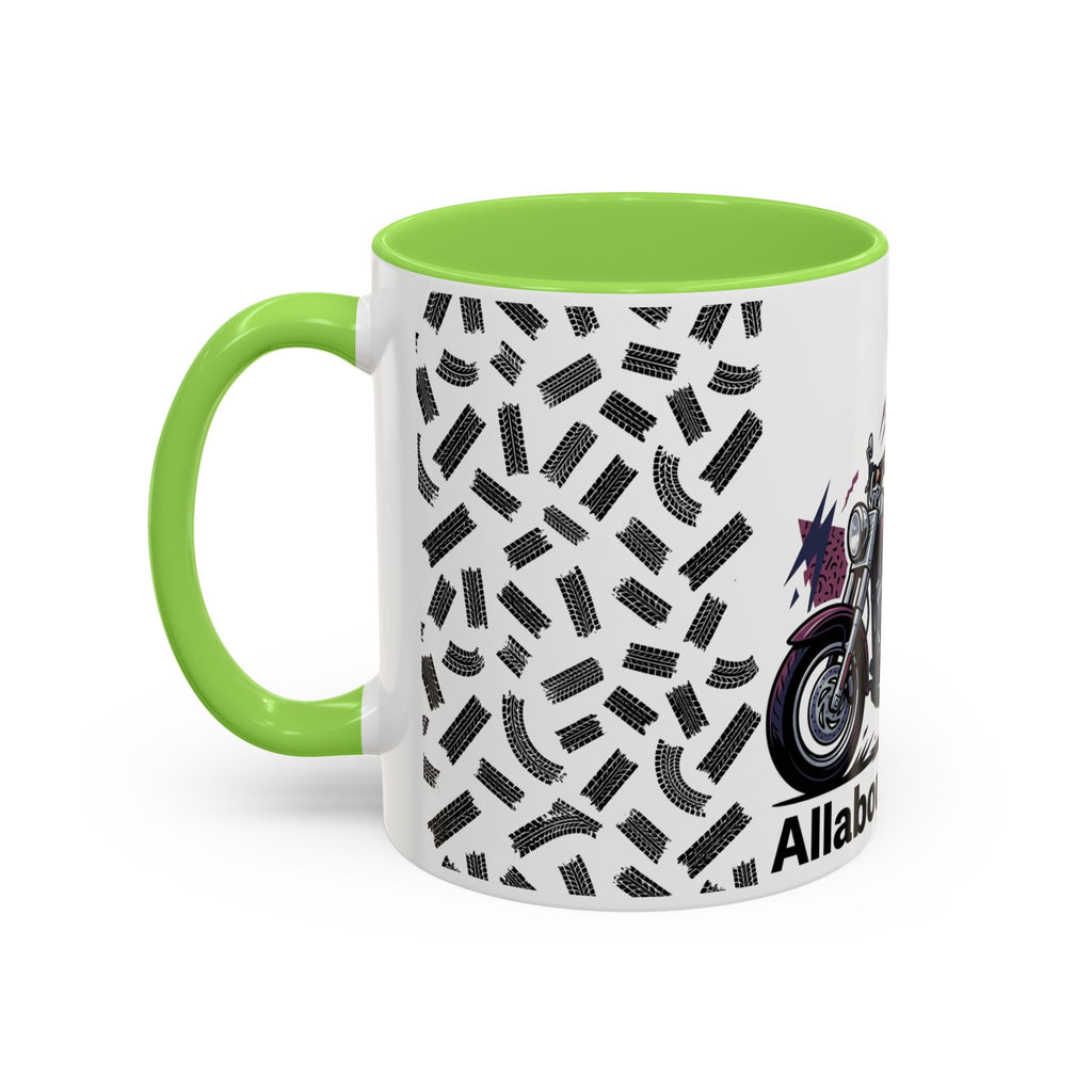 Witch Rider Coffee Mug — Halloween Motorcycle Witch 11oz/15oz