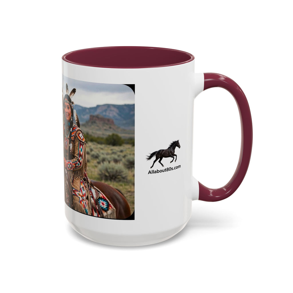 Native American Couple Photo Coffee Mug (11oz/15oz)