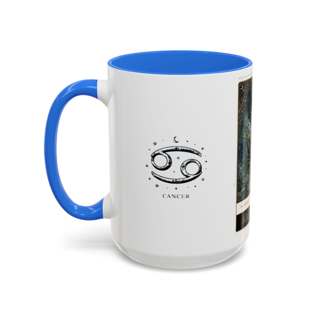 Cancer Zodiac Mug — Minimal Astrological Coffee Cup (11oz/15oz)