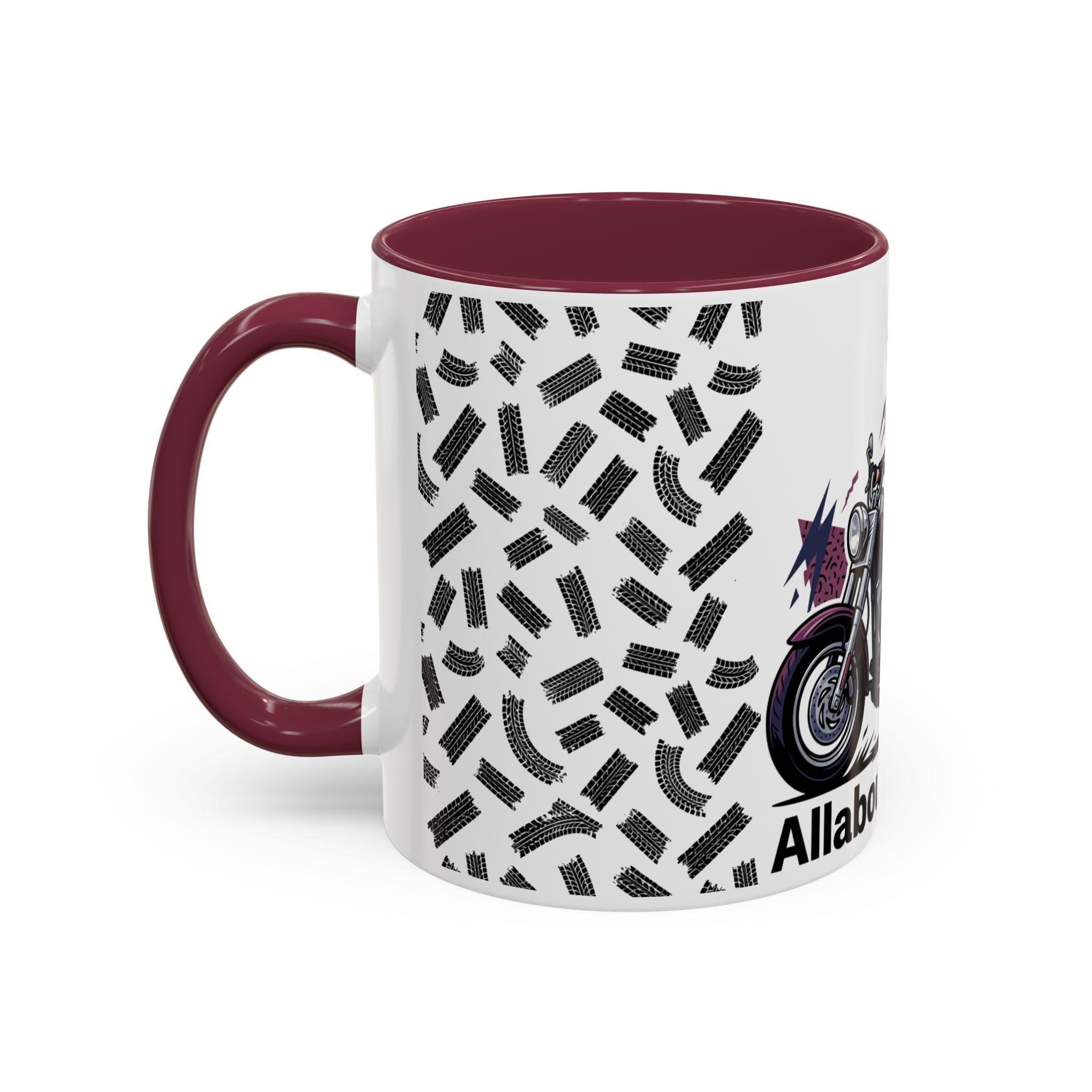 Witch Rider Coffee Mug — Halloween Motorcycle Witch 11oz/15oz