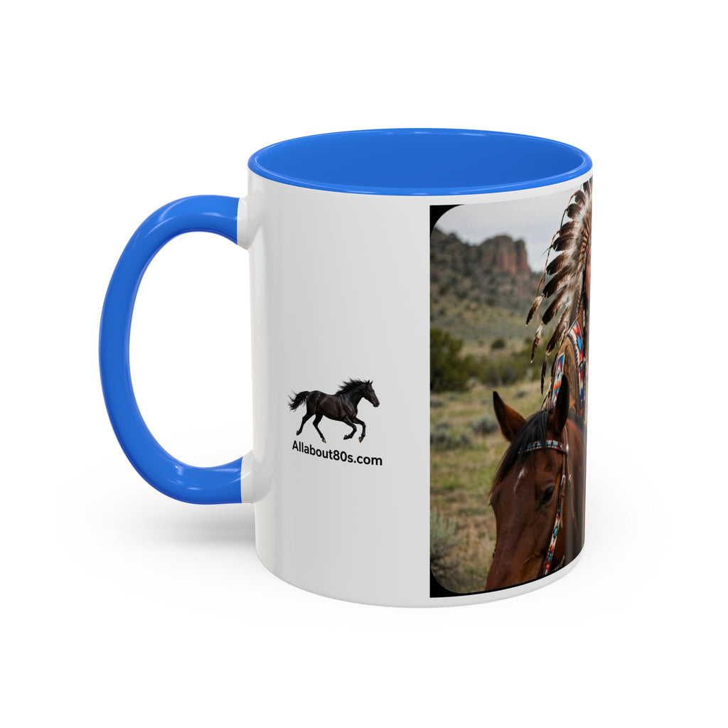 Native American Couple Photo Coffee Mug (11oz/15oz)