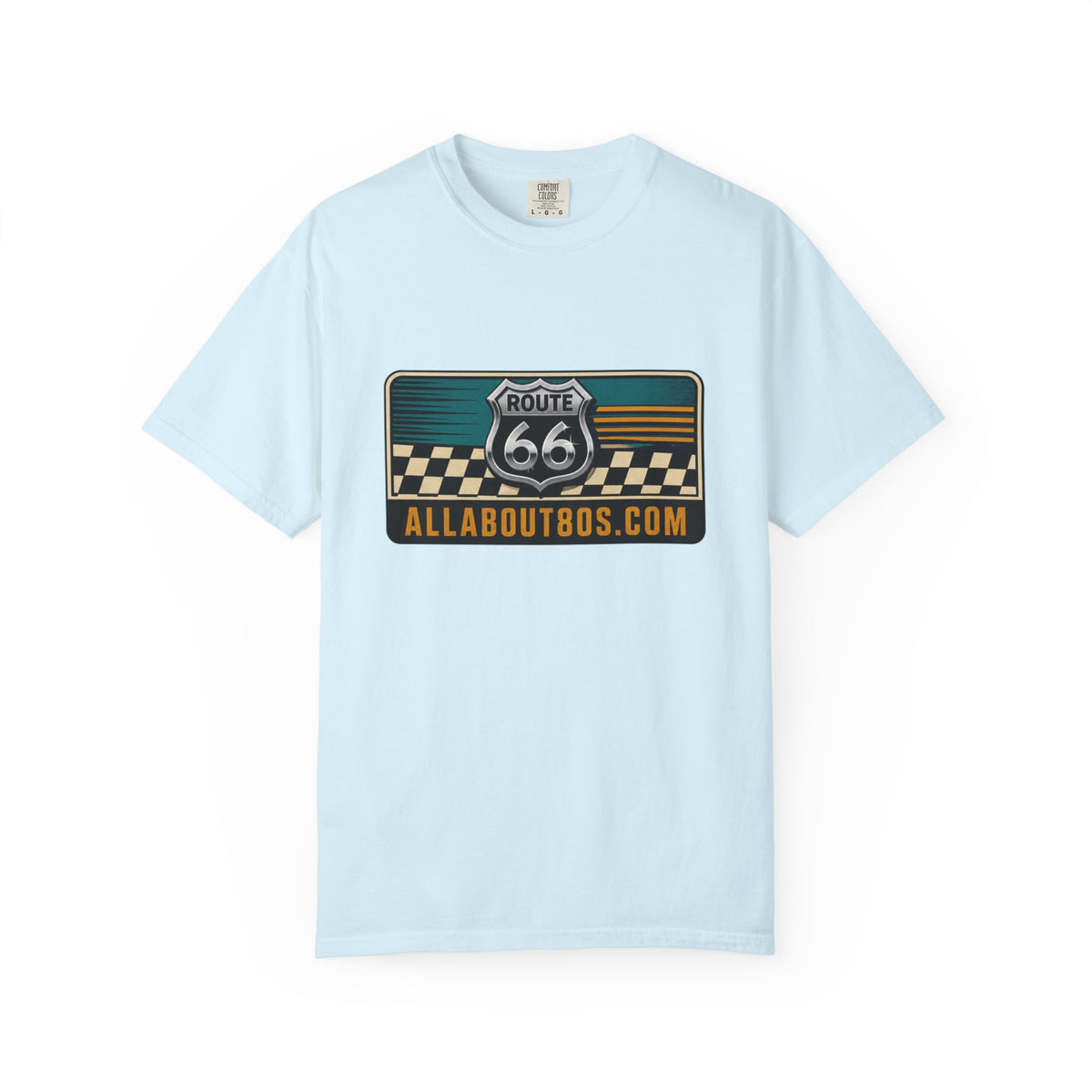 Route 66 Vintage Logo T-Shirt — AllAbout80s.com Graphic Tee