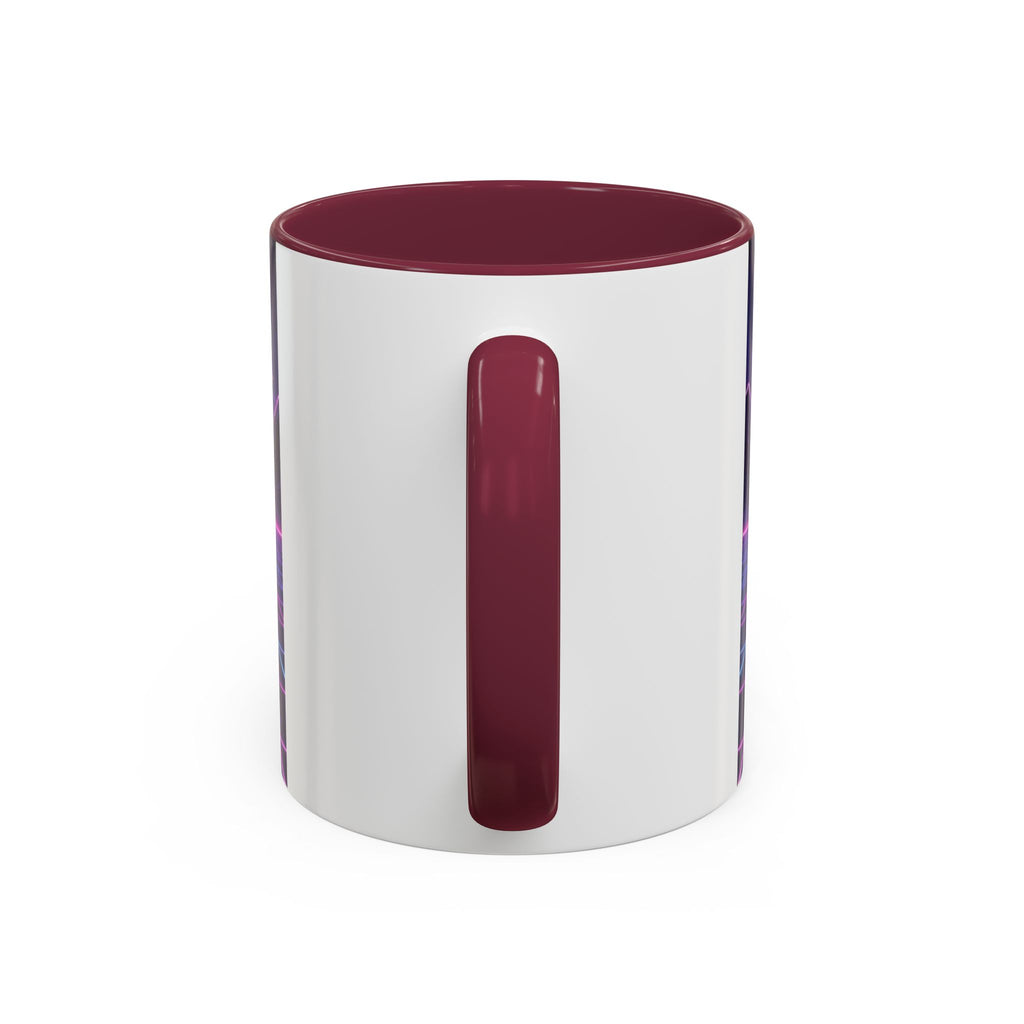 80s Retro Pumpkin Mug – Cute Neon Halloween Coffee Cup (11oz/15oz)
