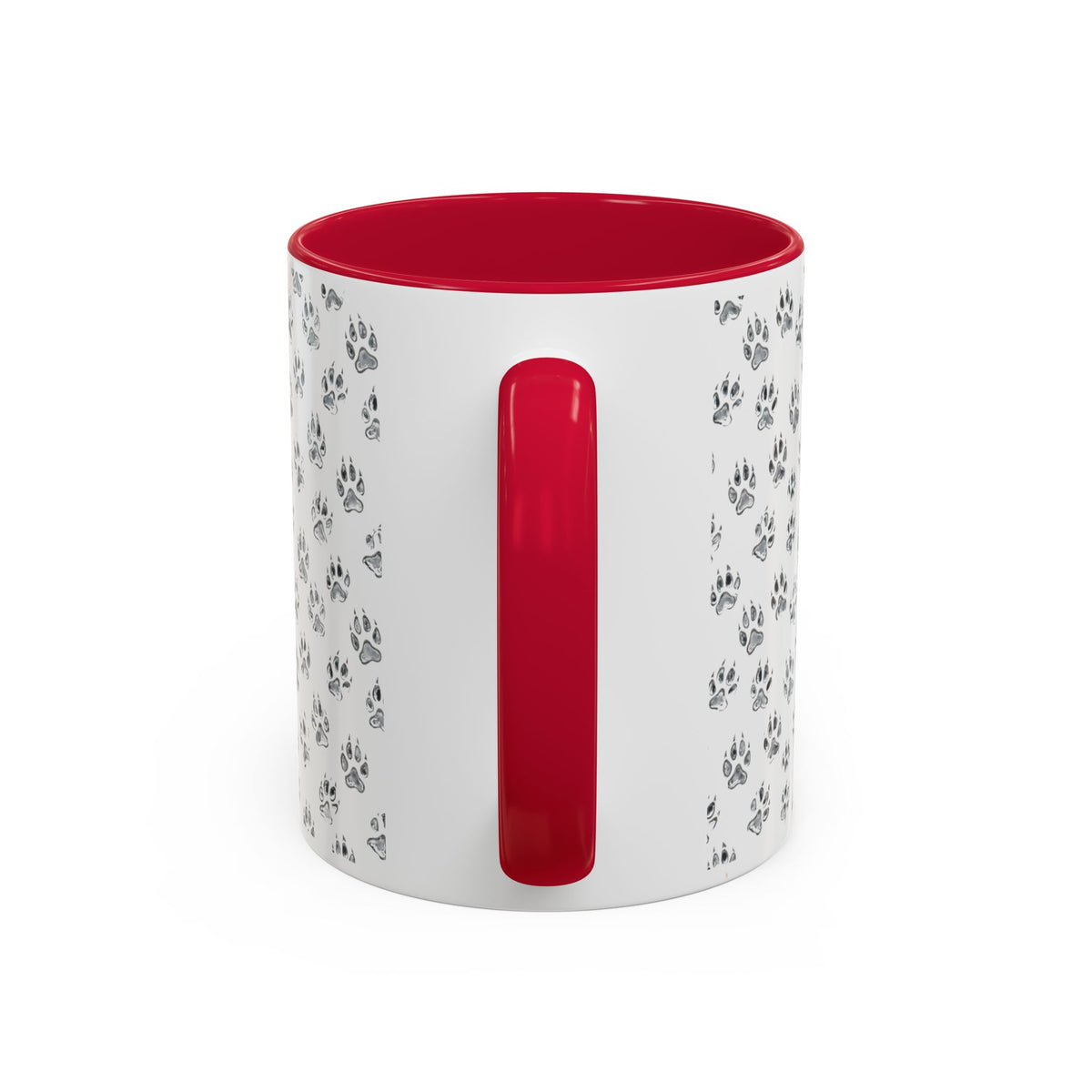Werewolf Pawprint Mug — Gothic Moonlit Monster Coffee Cup (11oz & 15oz)