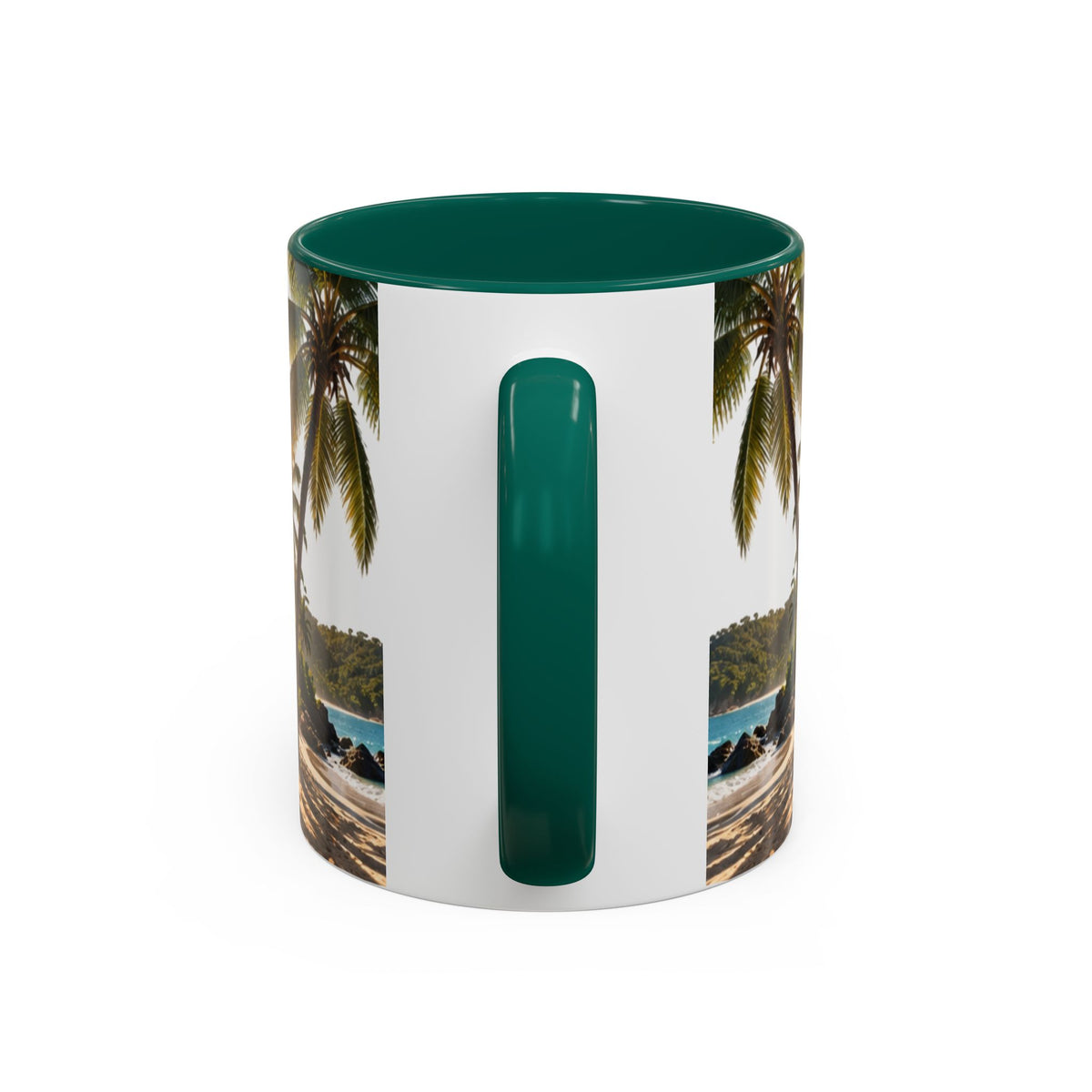 Live Your Dreams Palm Tree Mug