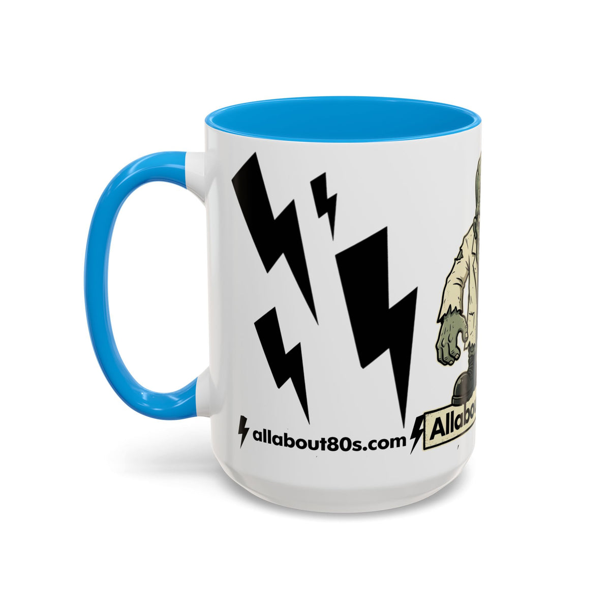 Zombie Cartoon Coffee Mug – AllAbout80s.com Retro Horror 11oz/15oz