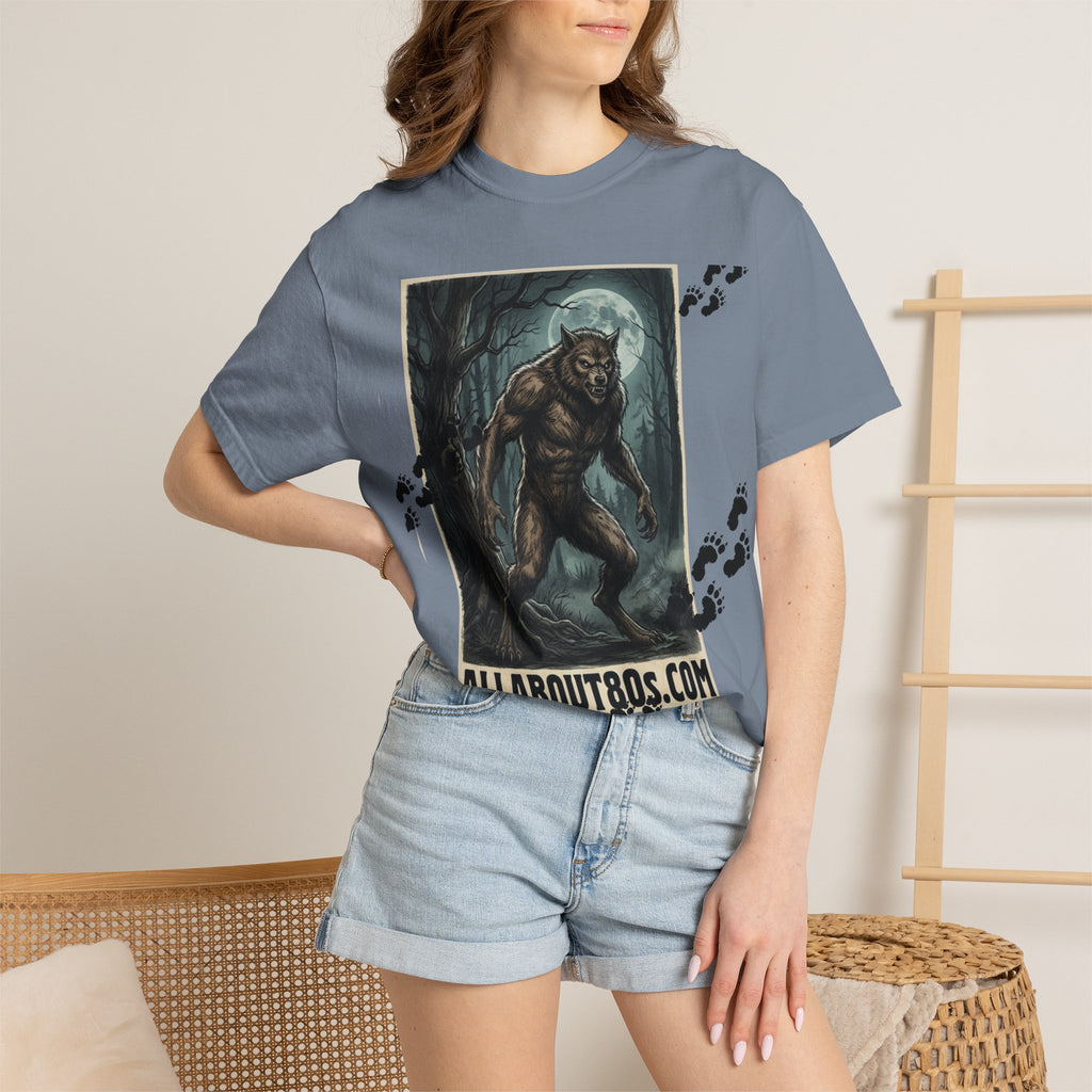 Werewolf Graphic T-Shirt — AllAbout80s.com Retro Horror Tee