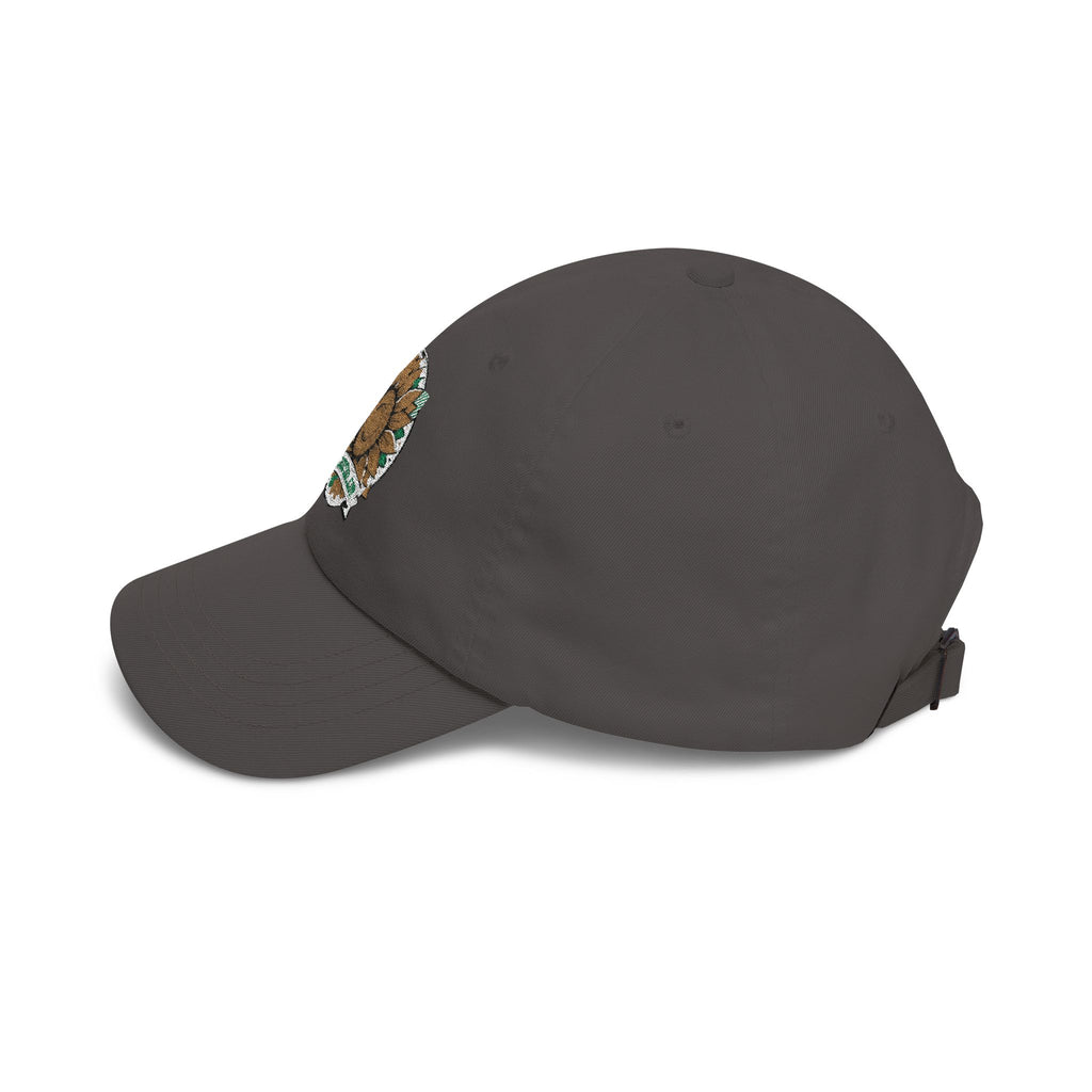 Sunflower Vintage Dad Cap — "Always Be Kind" Embroidered Baseball Hat