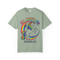 All About 80s Unicorn T-Shirt — Retro Rainbow 80s Graphic Tee