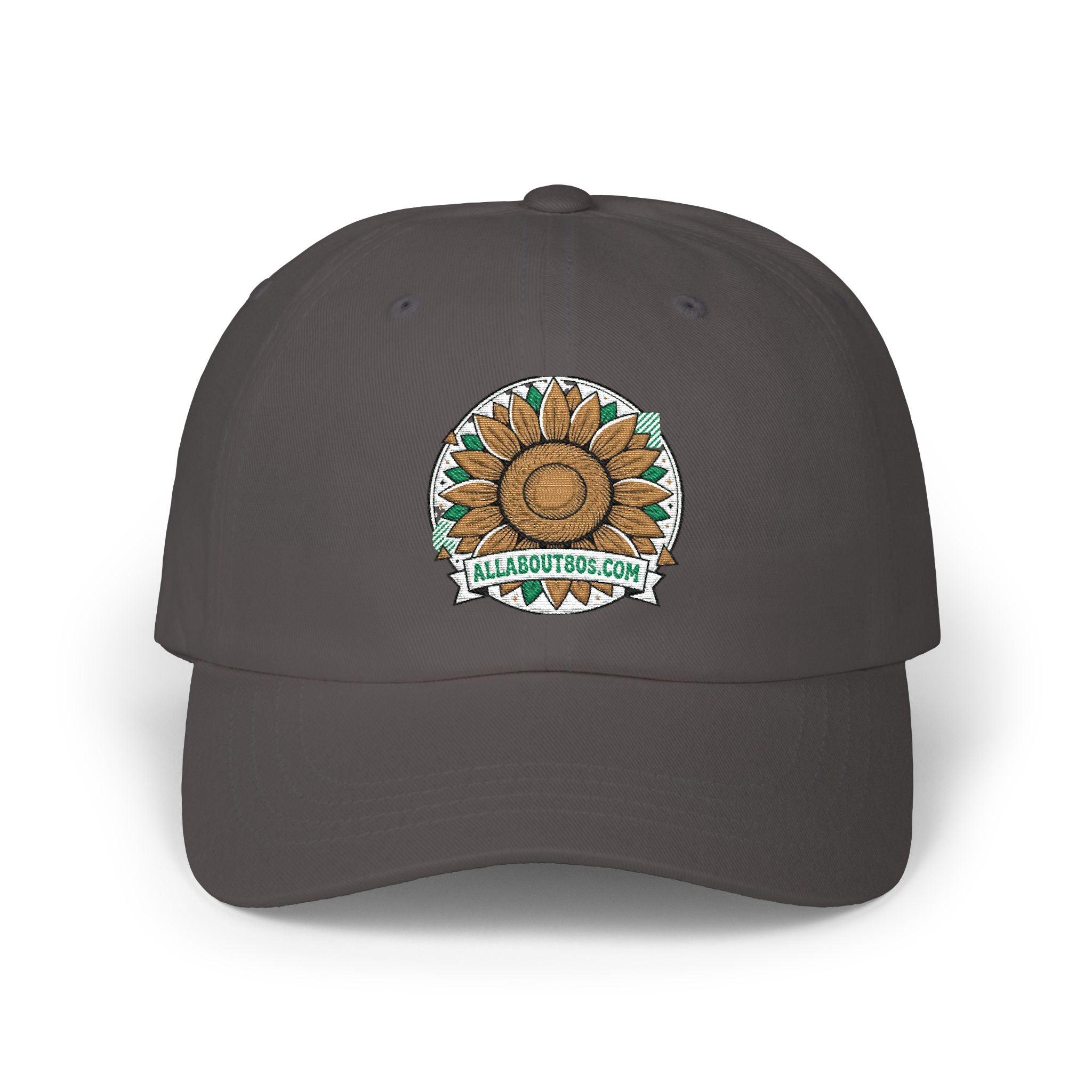 Sunflower Vintage Dad Cap — "Always Be Kind" Embroidered Baseball Hat