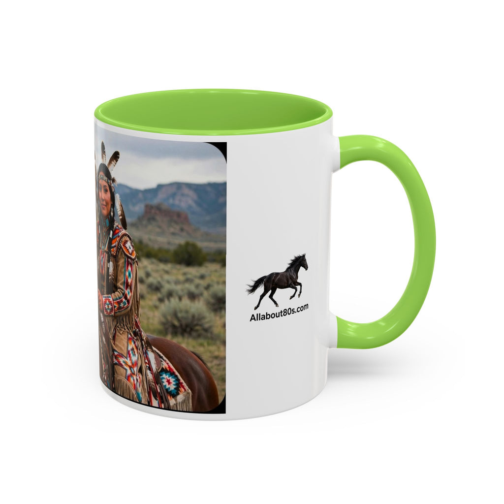 Native American Couple Photo Coffee Mug (11oz/15oz)