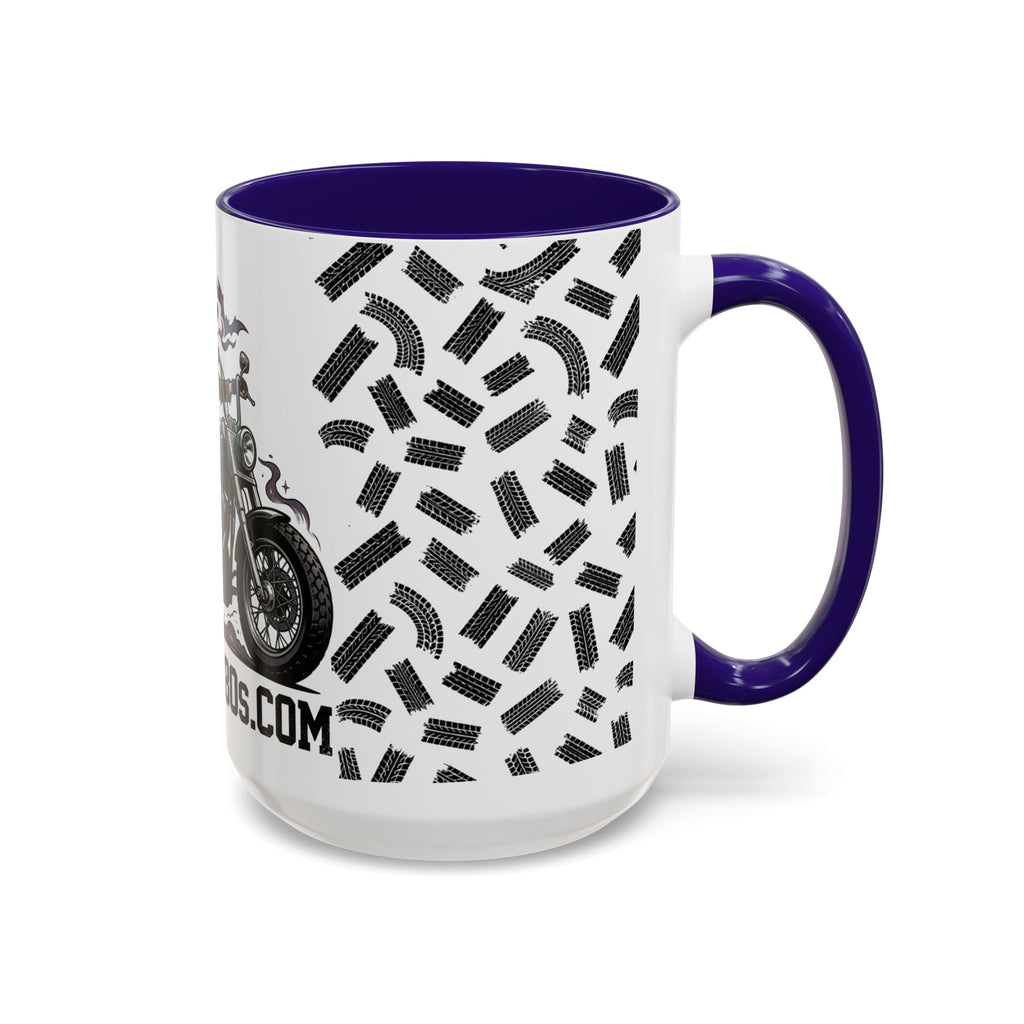 Witch Biker Mug – Motorcycle Witch Coffee Cup (11oz/15oz)