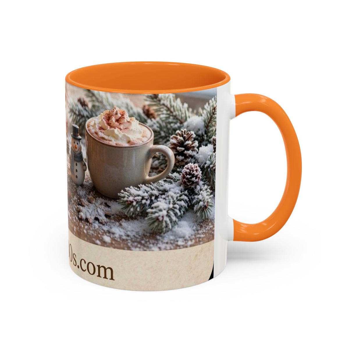AllAbout80s Seasonal Coffee Mug (11oz/15oz) — Autumn & Winter Cozy Hot Cocoa Design