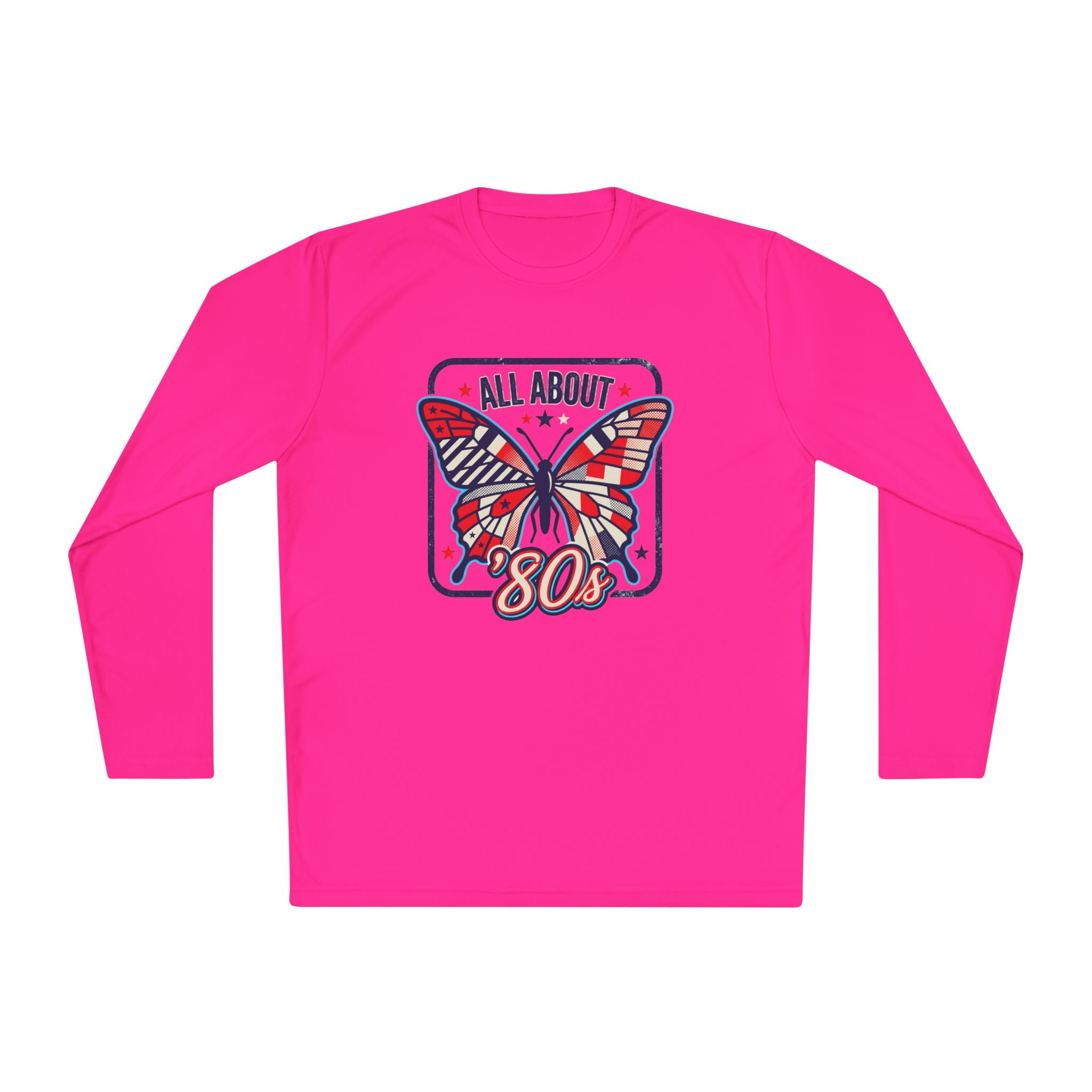 All About '80s Butterfly Long Sleeve Tee