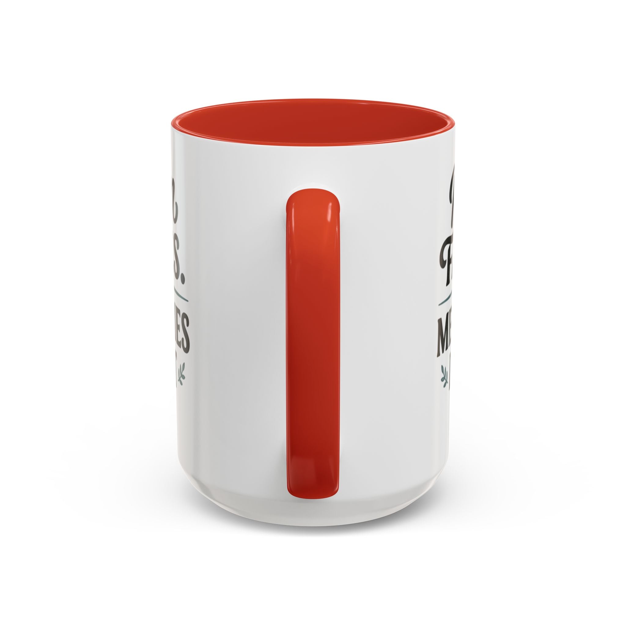 Accent Coffee Mug — "Rain Fades. Memories Don't." Inspirational Ceramic Coffee Mug