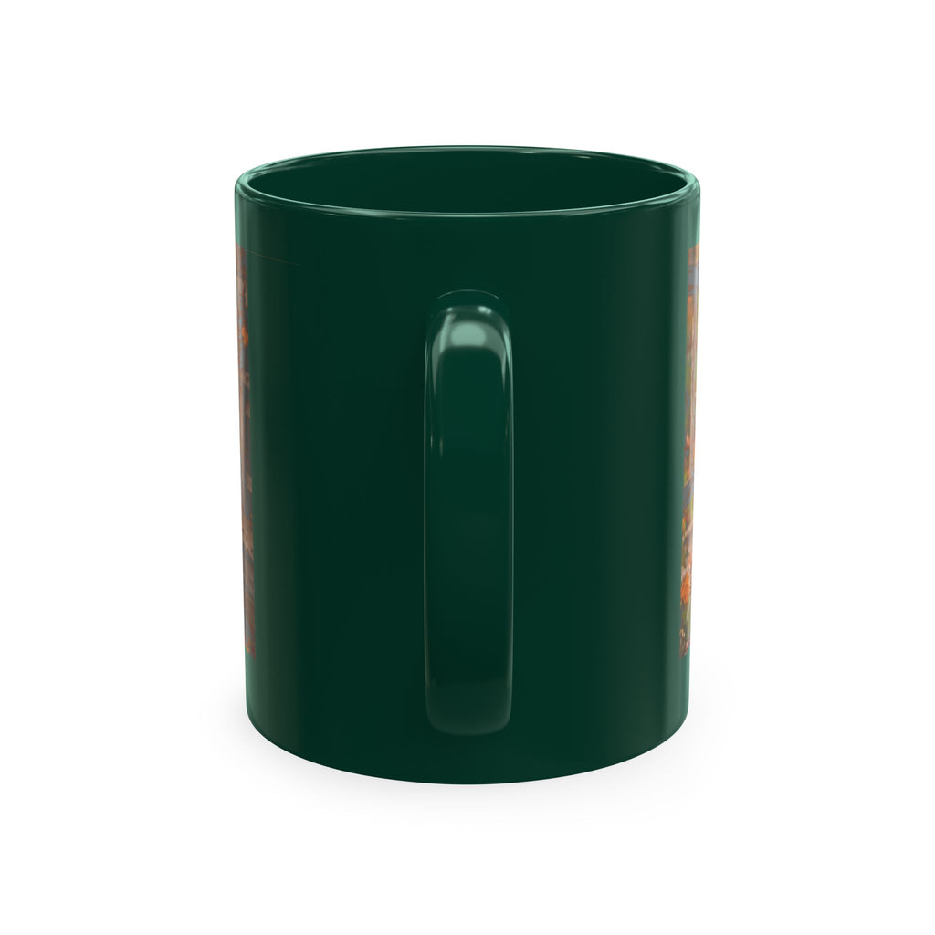 Happy Fall Y'all Ceramic Mug — Autumn Pumpkin Porch Coffee Cup