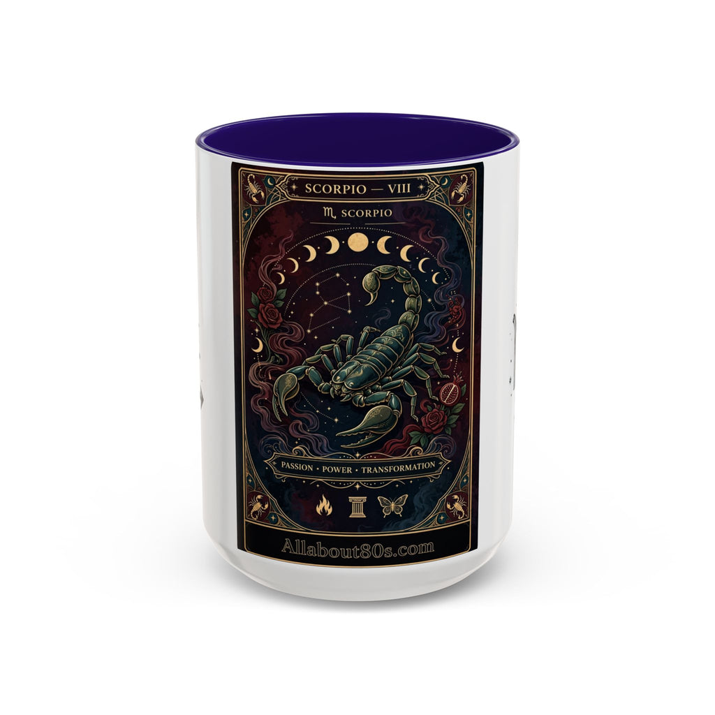 Scorpio Zodiac Mug (11oz/15oz) — Mystic Scorpion Astrology Coffee Cup