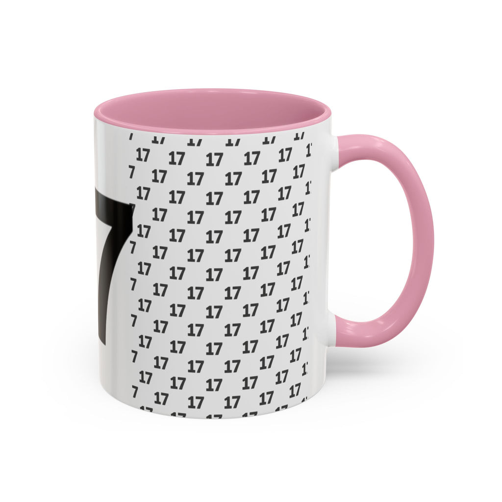 Minimalist Number Pattern Coffee Mug (11oz & 15oz)
