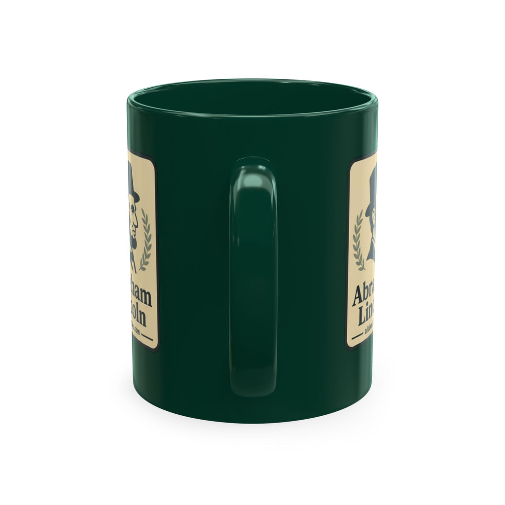 Abraham Lincoln Ceramic Mug – Vintage Portrait Political History Coffee Cup