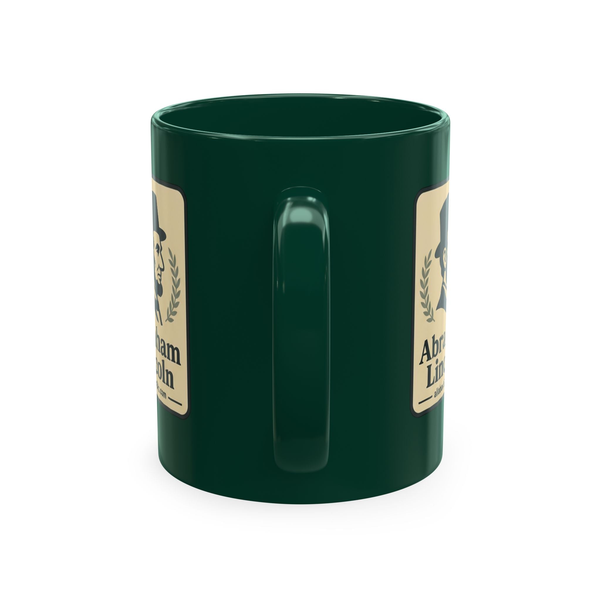 Abraham Lincoln Ceramic Mug – Vintage Portrait Political History Coffee Cup