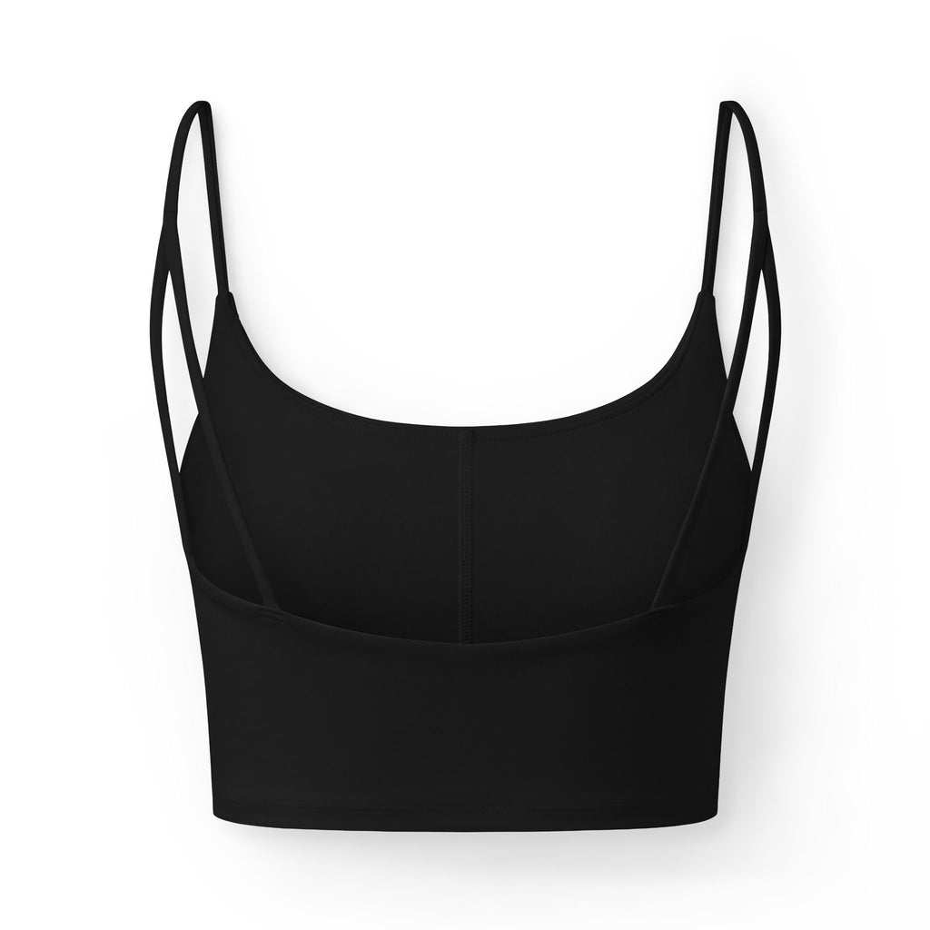 Luxe Women's Bra — Patriotic Fireworks Crest Crop Top