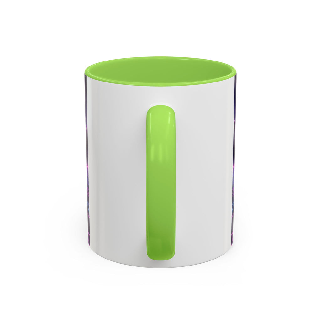 80s Retro Pumpkin Mug – Cute Neon Halloween Coffee Cup (11oz/15oz)