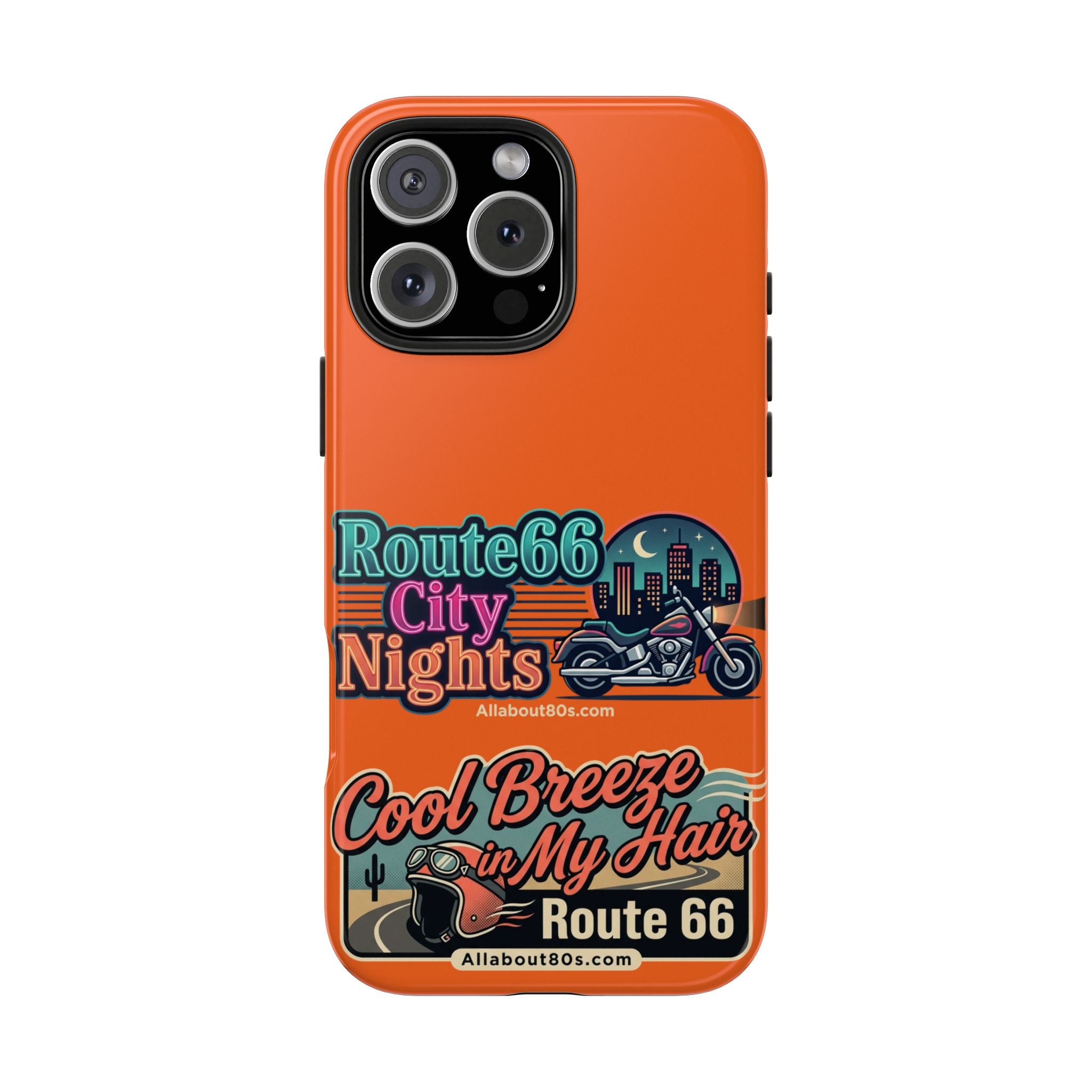Route 66 'Cool Breeze in My Hair' Tough Phone Case