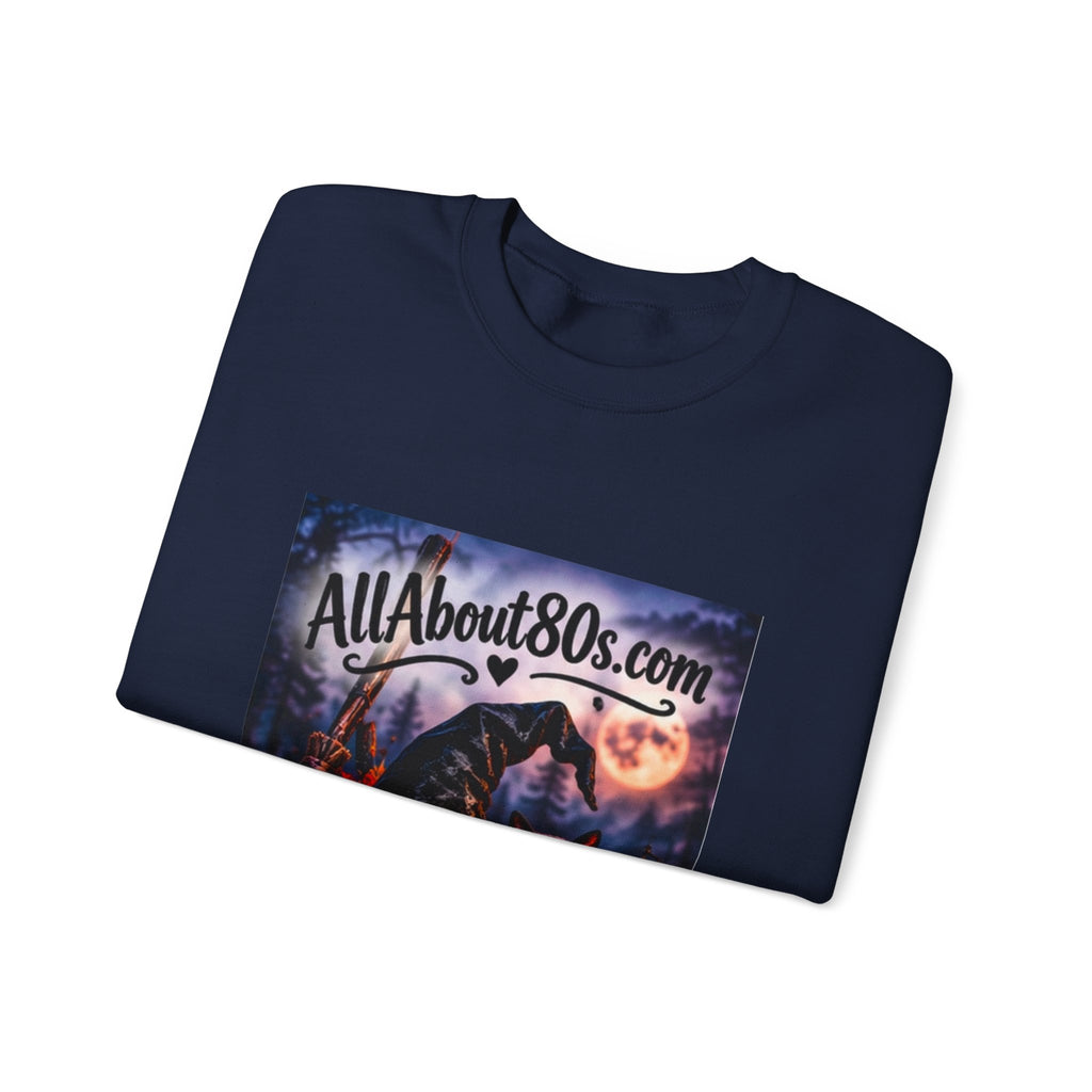 80s Witch Retro Sweatshirt — AllAbout80s.com Halloween Crewneck