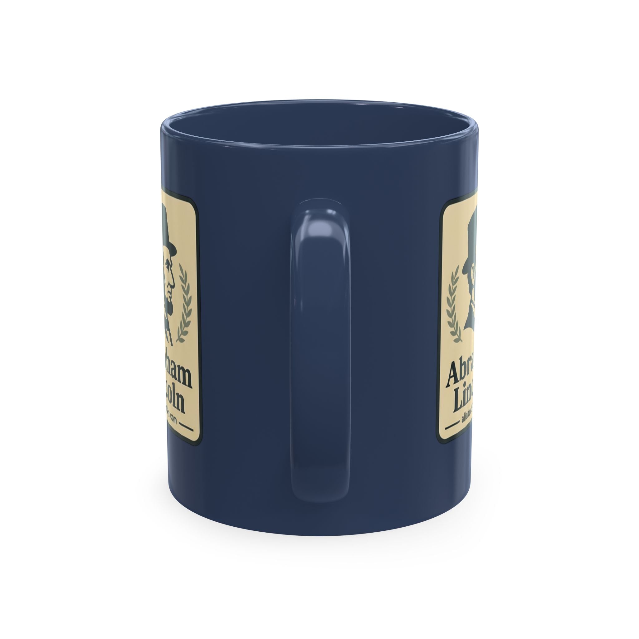 Abraham Lincoln Ceramic Mug – Vintage Portrait Political History Coffee Cup