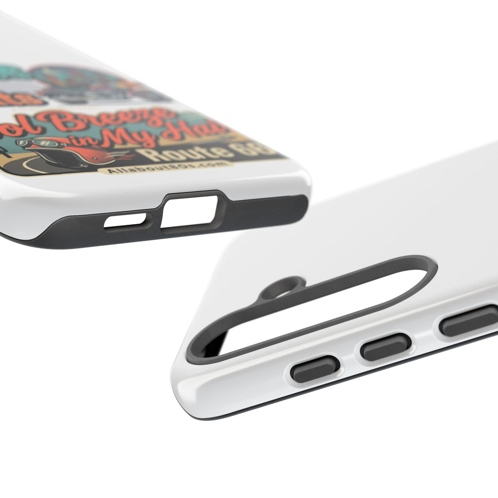 Phone Case — Route 66 City Nights Motorcycle Design