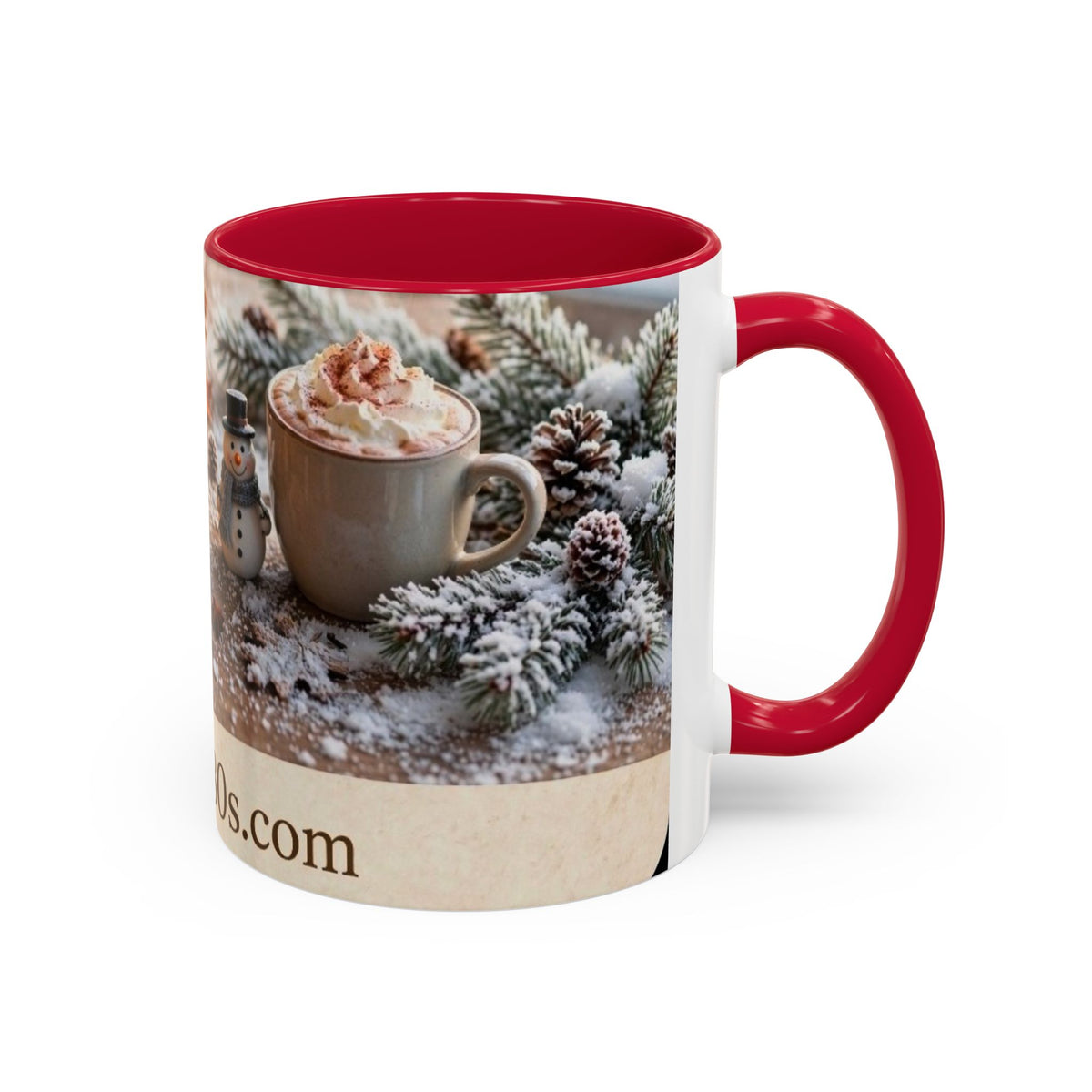 AllAbout80s Seasonal Coffee Mug (11oz/15oz) — Autumn & Winter Cozy Hot Cocoa Design